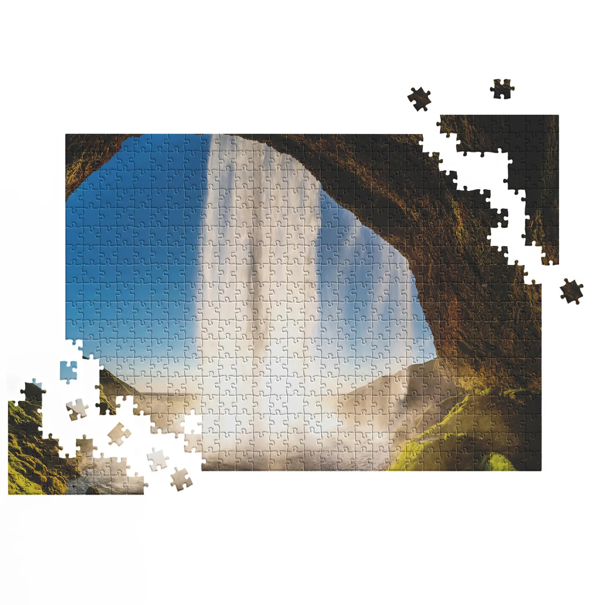 Iceland Wasserfall Seljalandsfoss