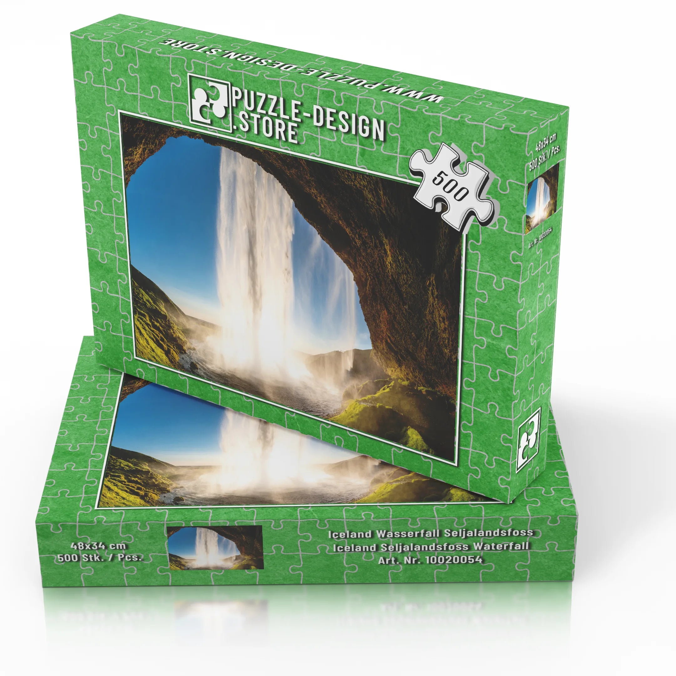 Iceland Wasserfall Seljalandsfoss