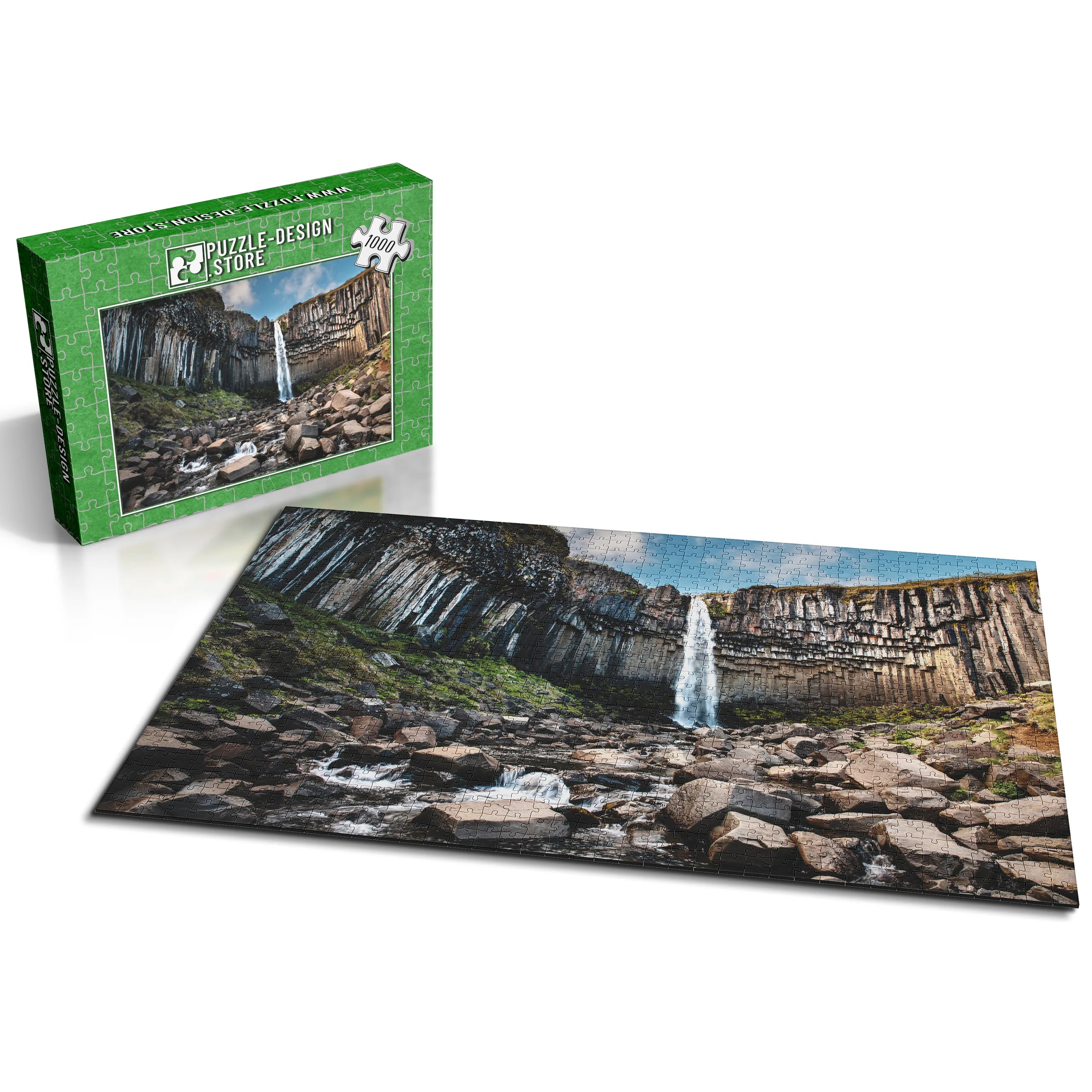 Iceland Wasserfall Svartifoss