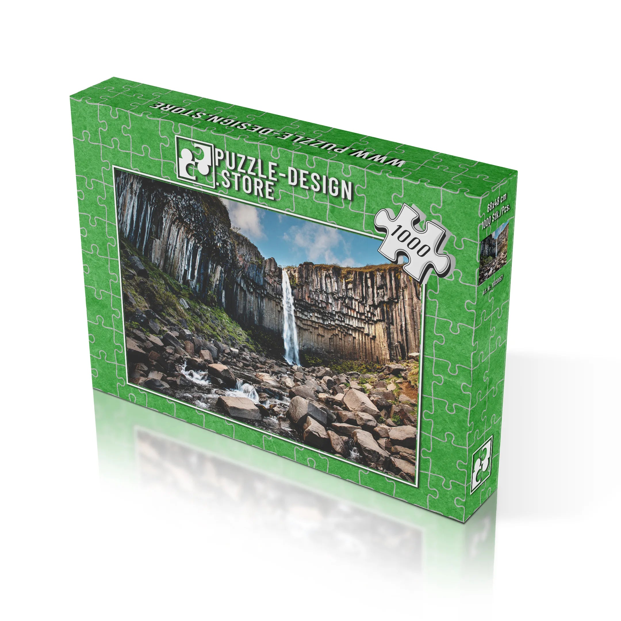 Iceland Wasserfall Svartifoss