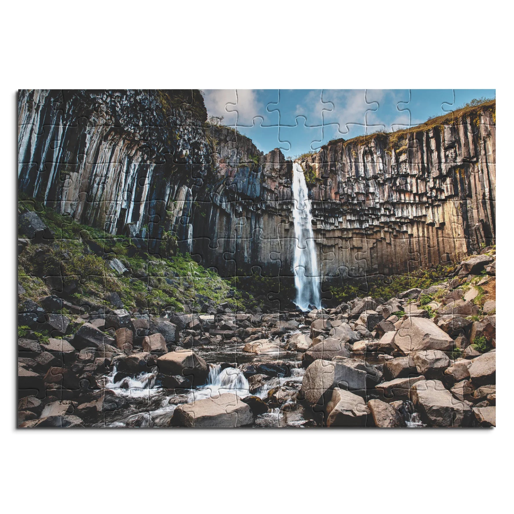 Iceland Wasserfall Svartifoss