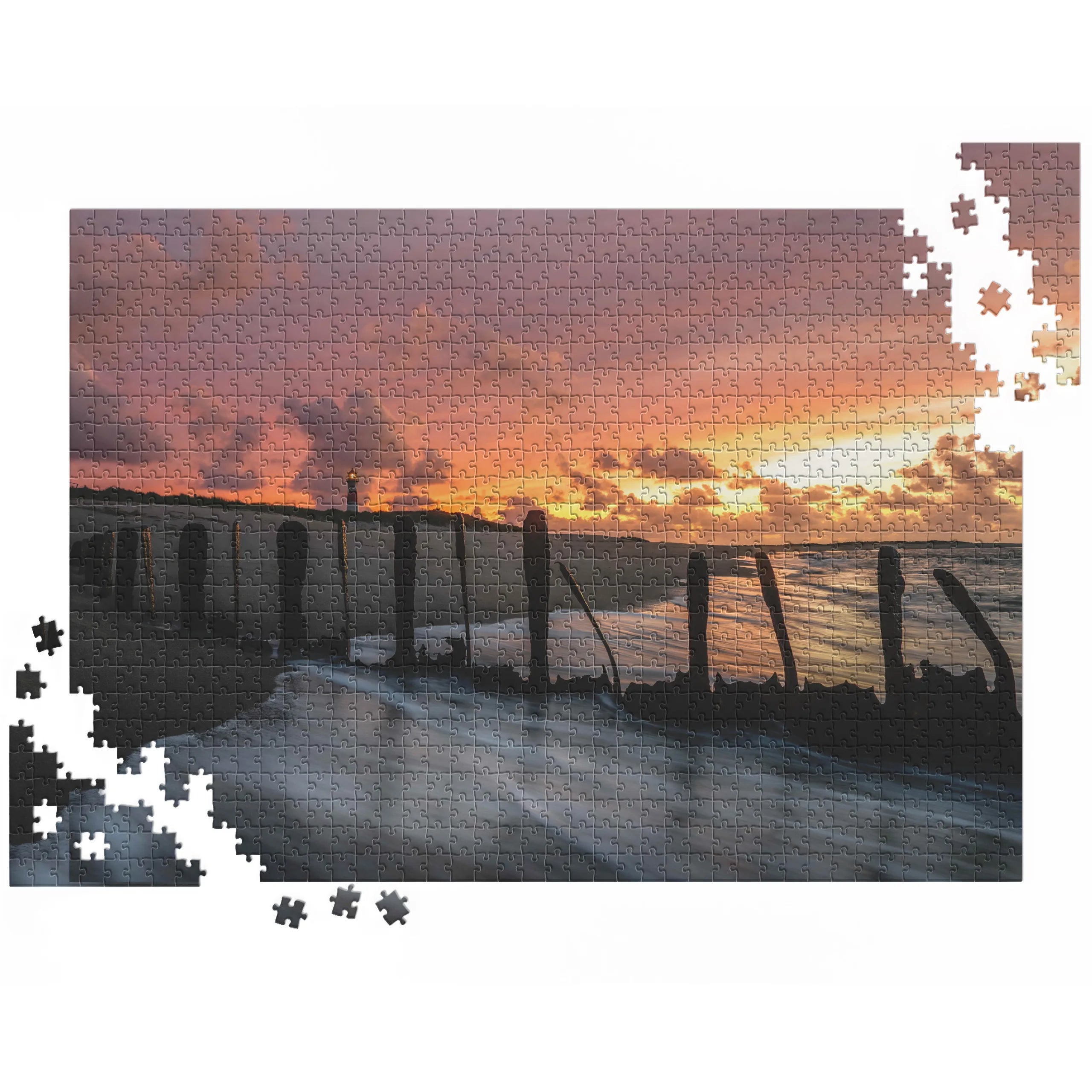 Sonnenuntergang am Strand