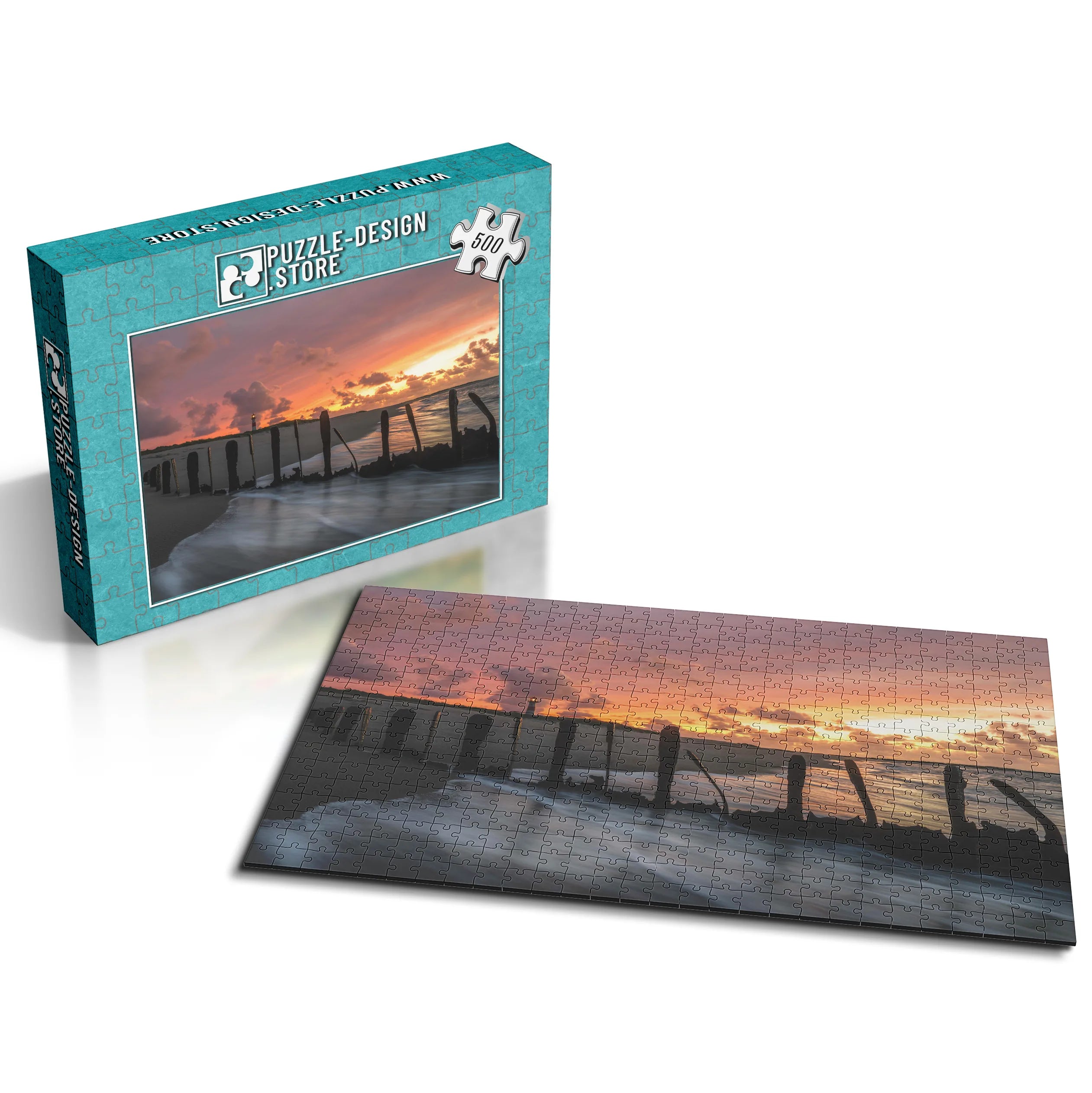 Sonnenuntergang am Strand