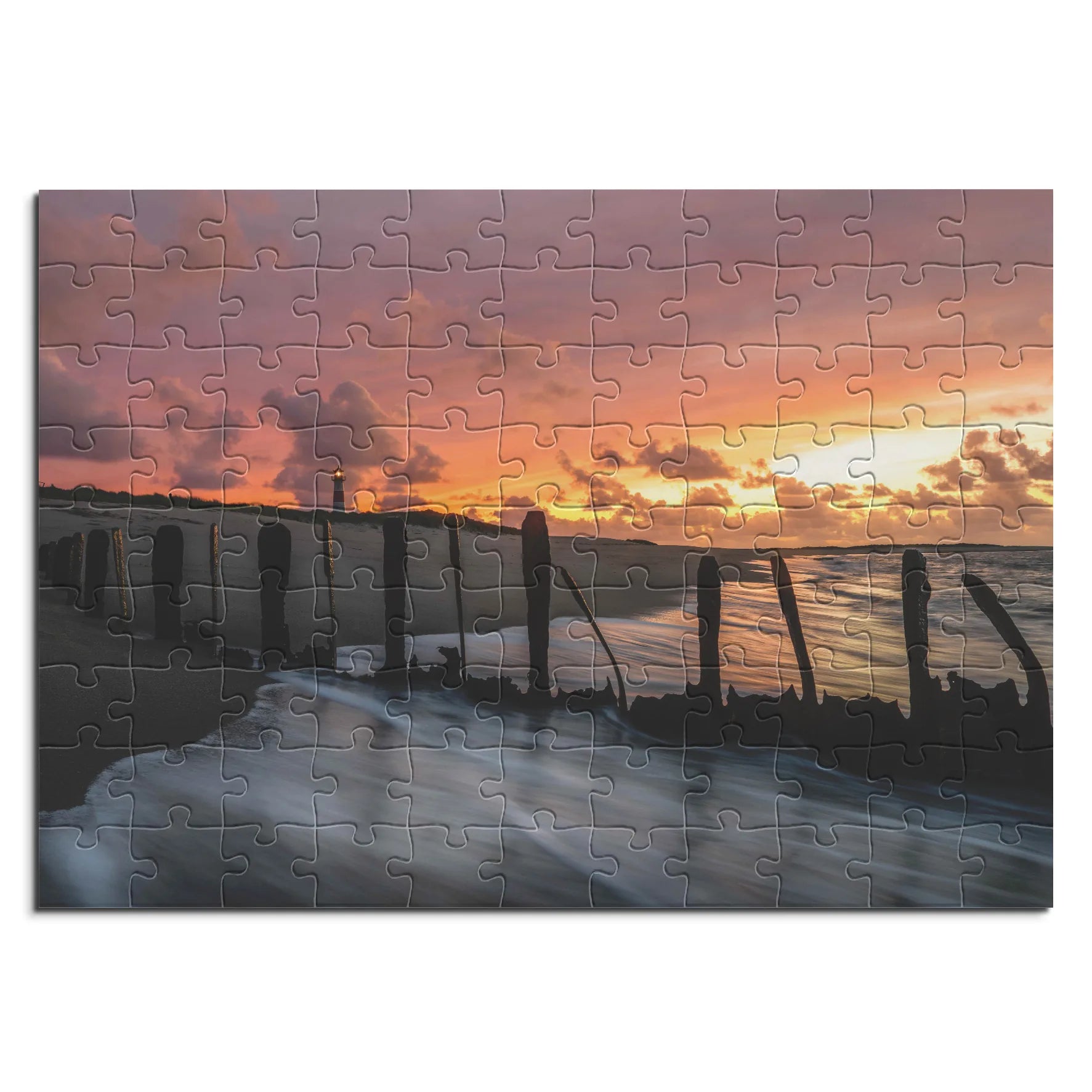 Sonnenuntergang am Strand