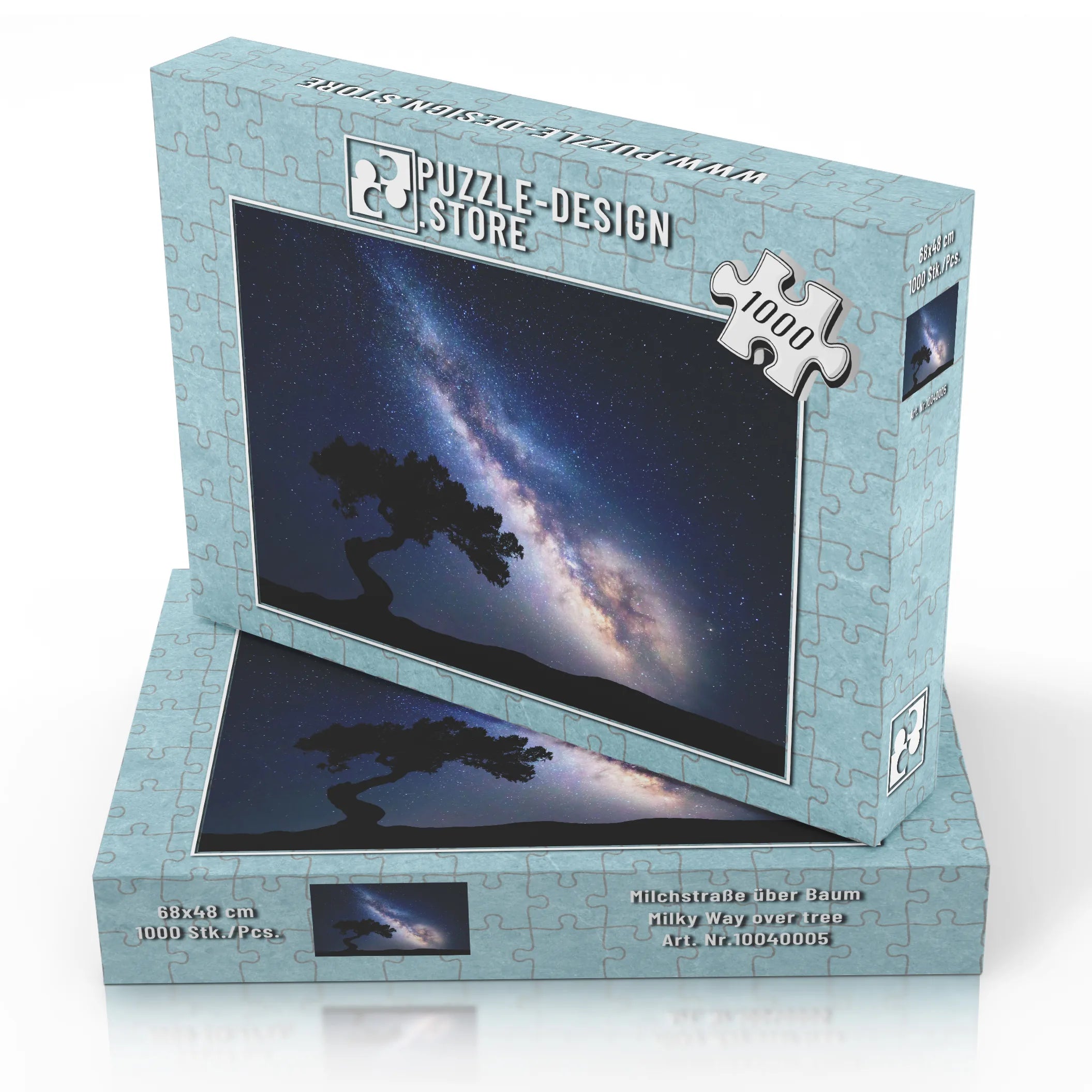 Milchstraße über Baum