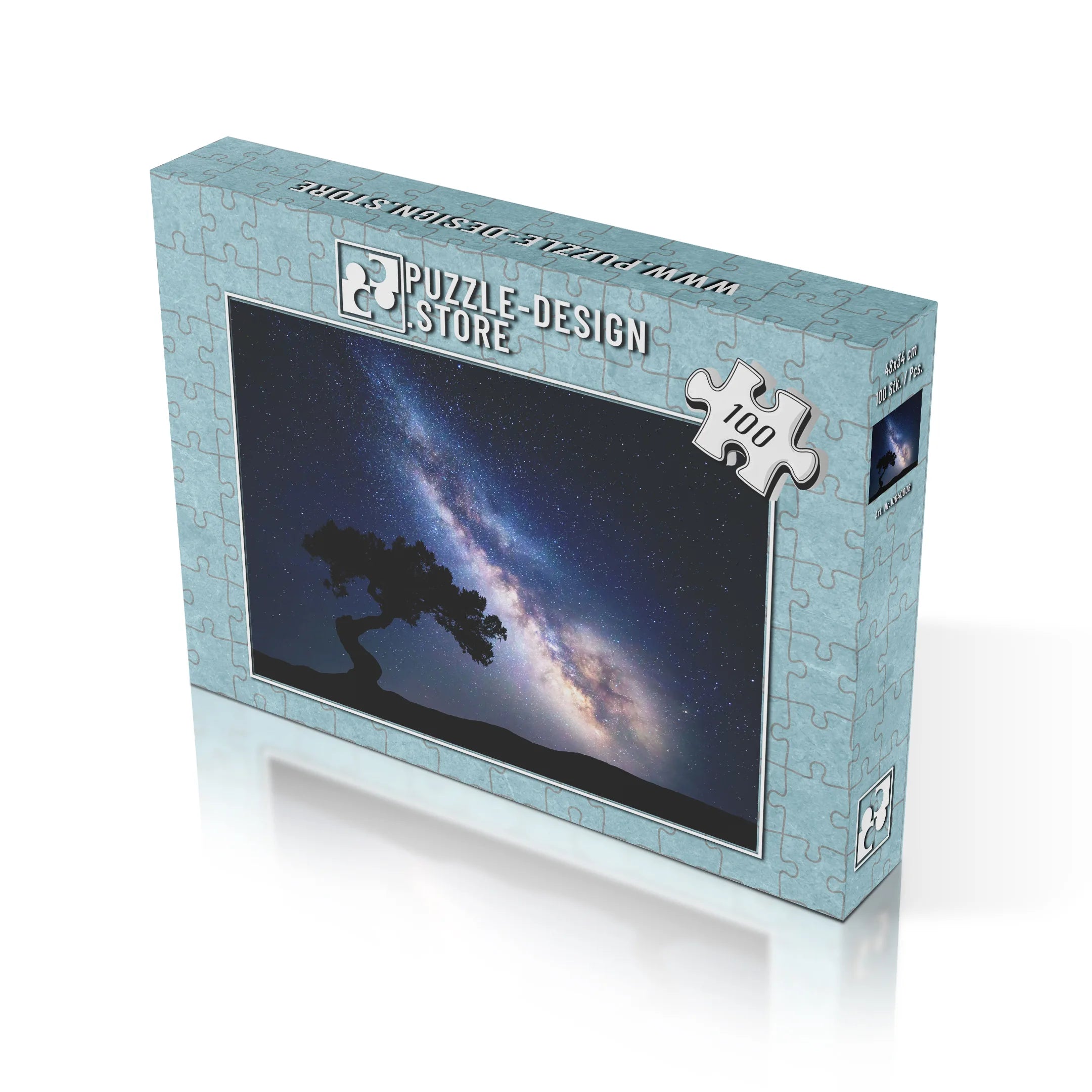 Milchstraße über Baum