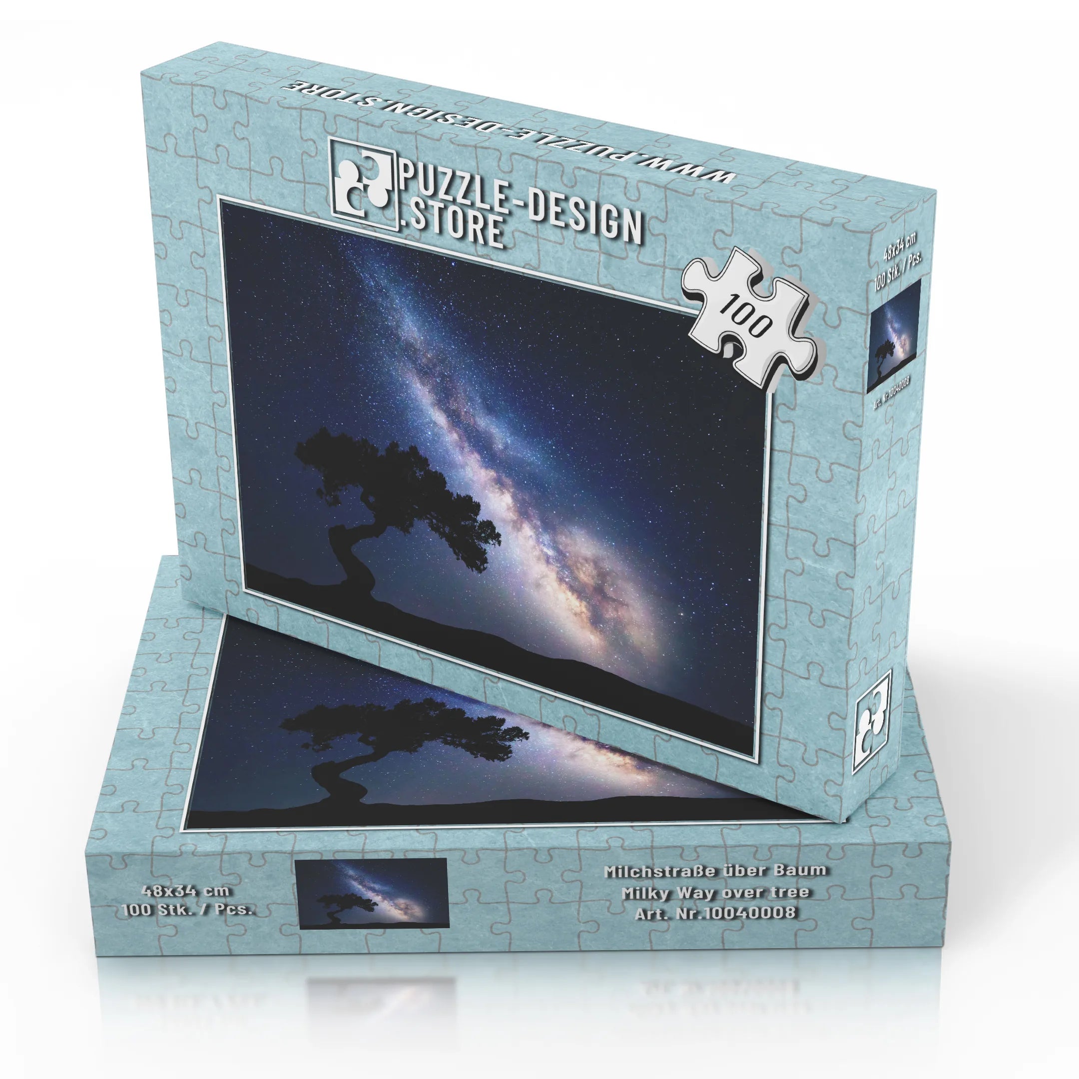 Milchstraße über Baum