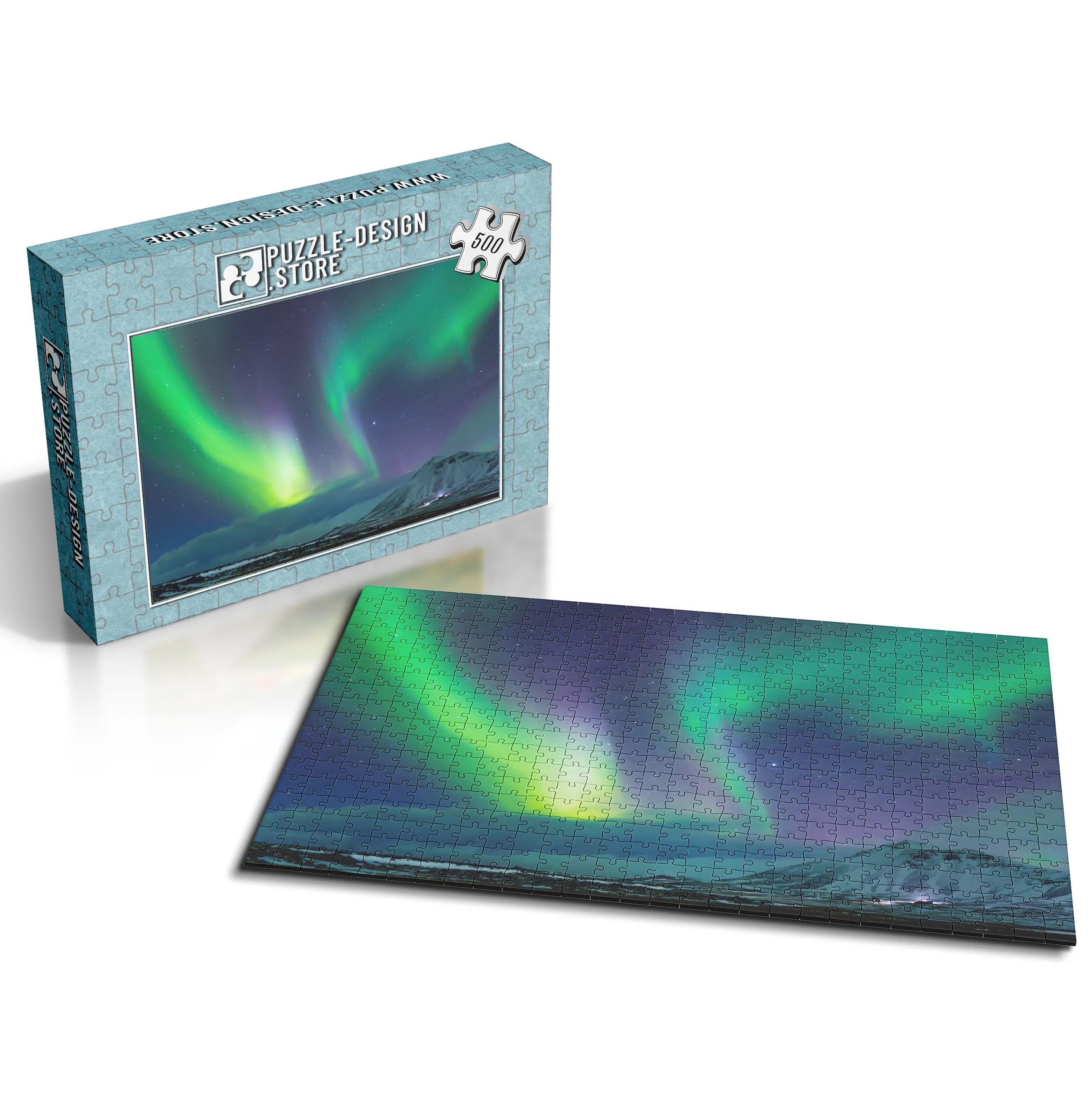 Polarlichter am Nachthimmel