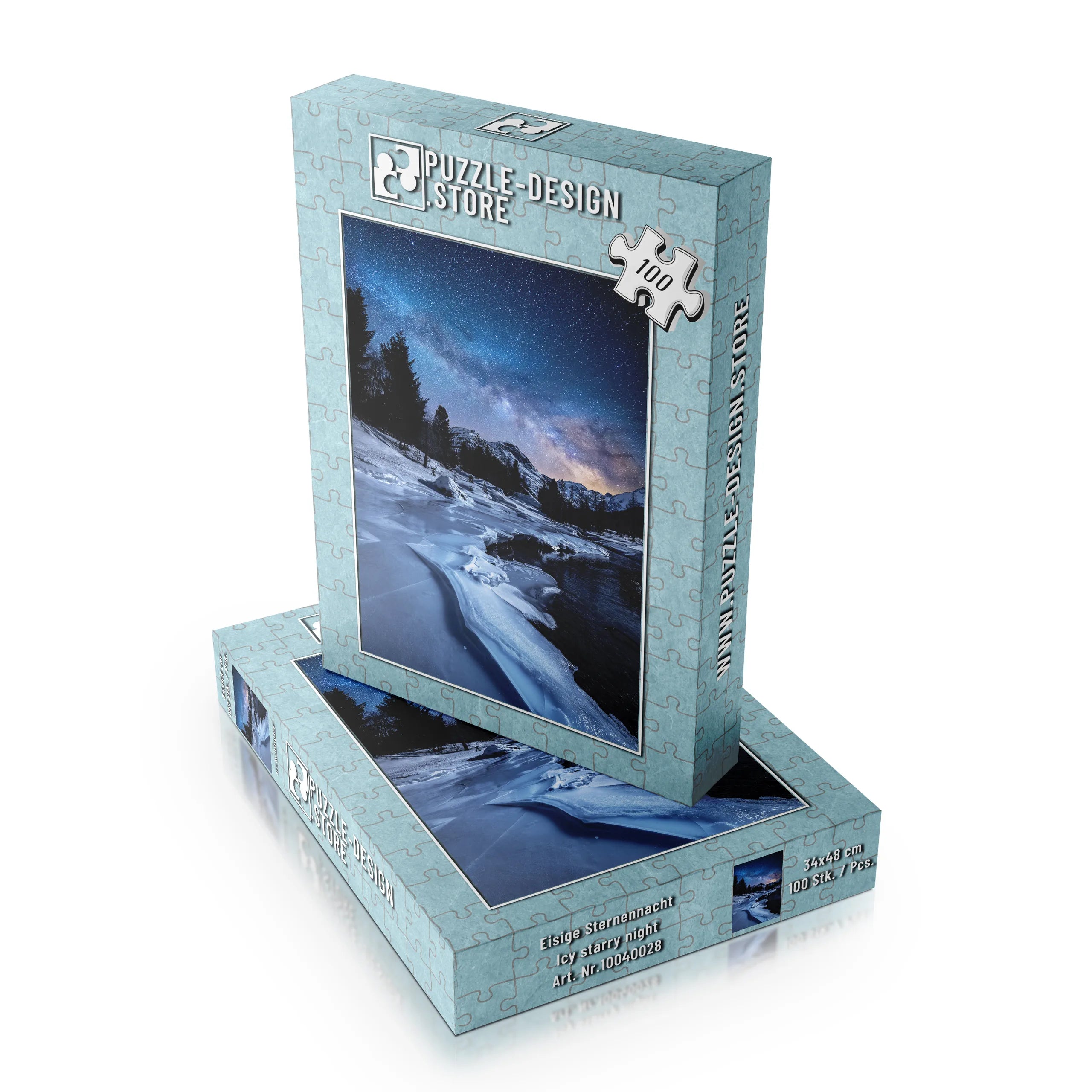 Nuit étoilée glacée