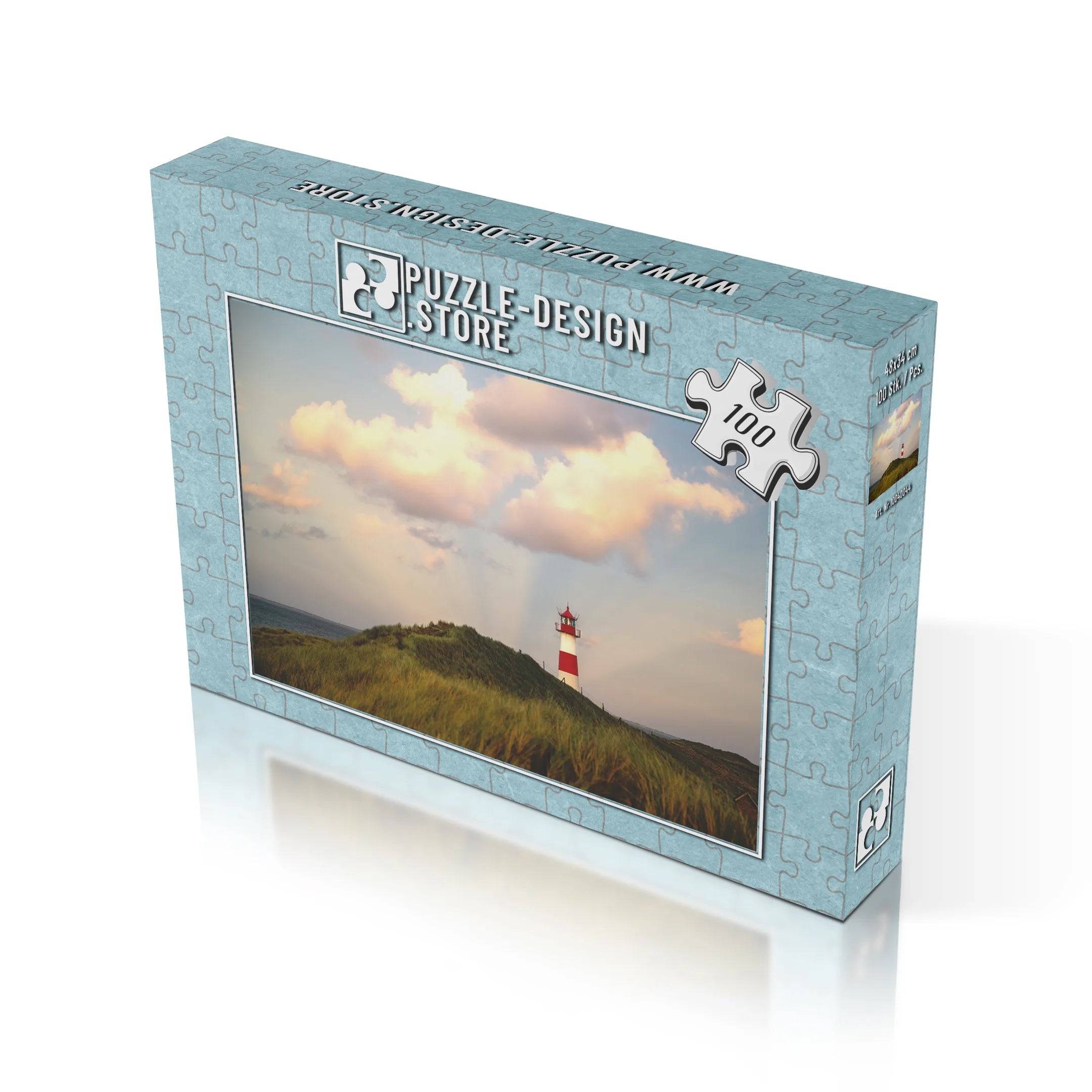 Leuchtturm im Abendlicht