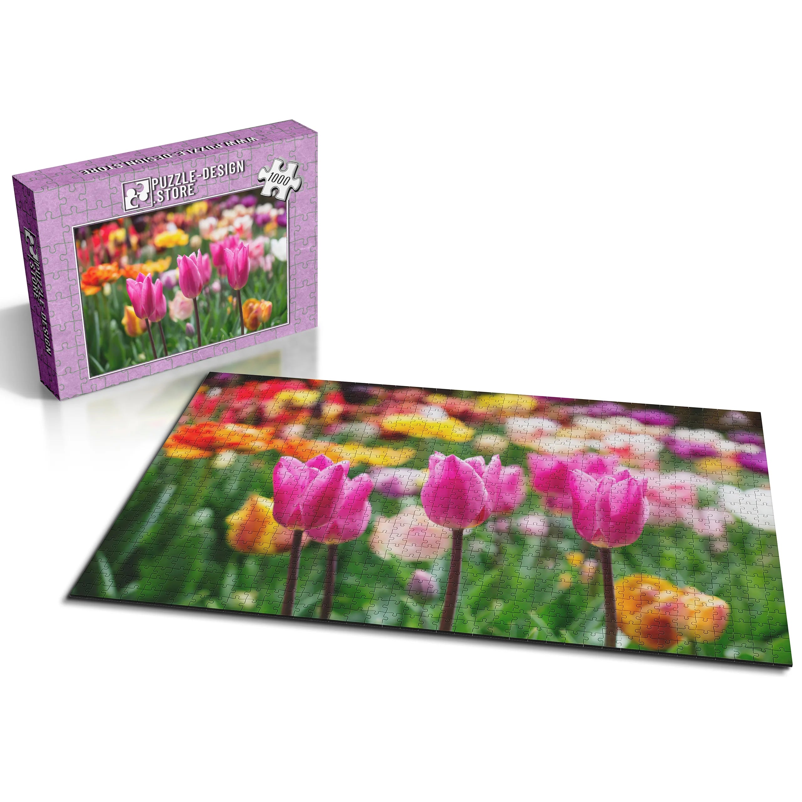 Pinkfarbene Tulpenpracht