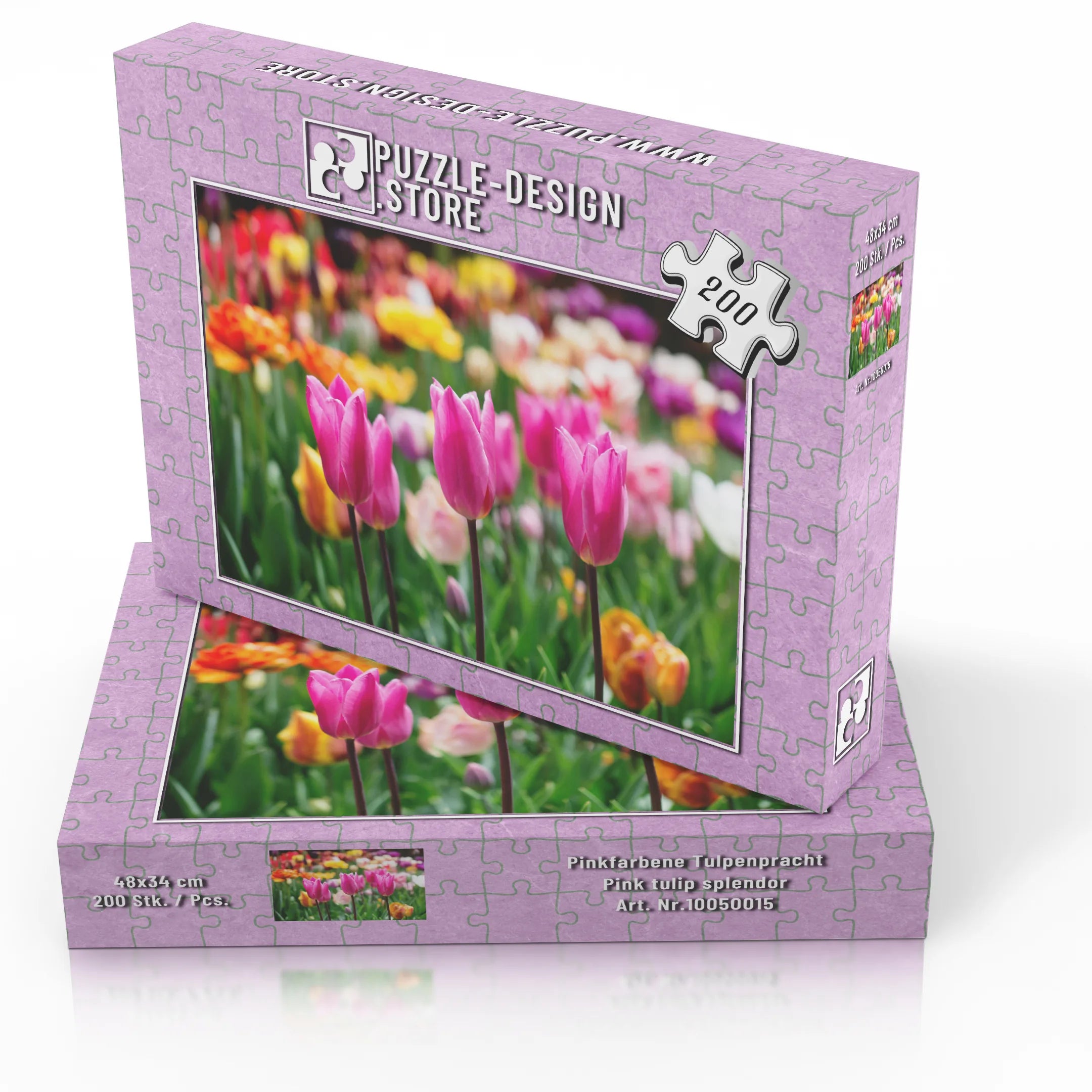 Pinkfarbene Tulpenpracht