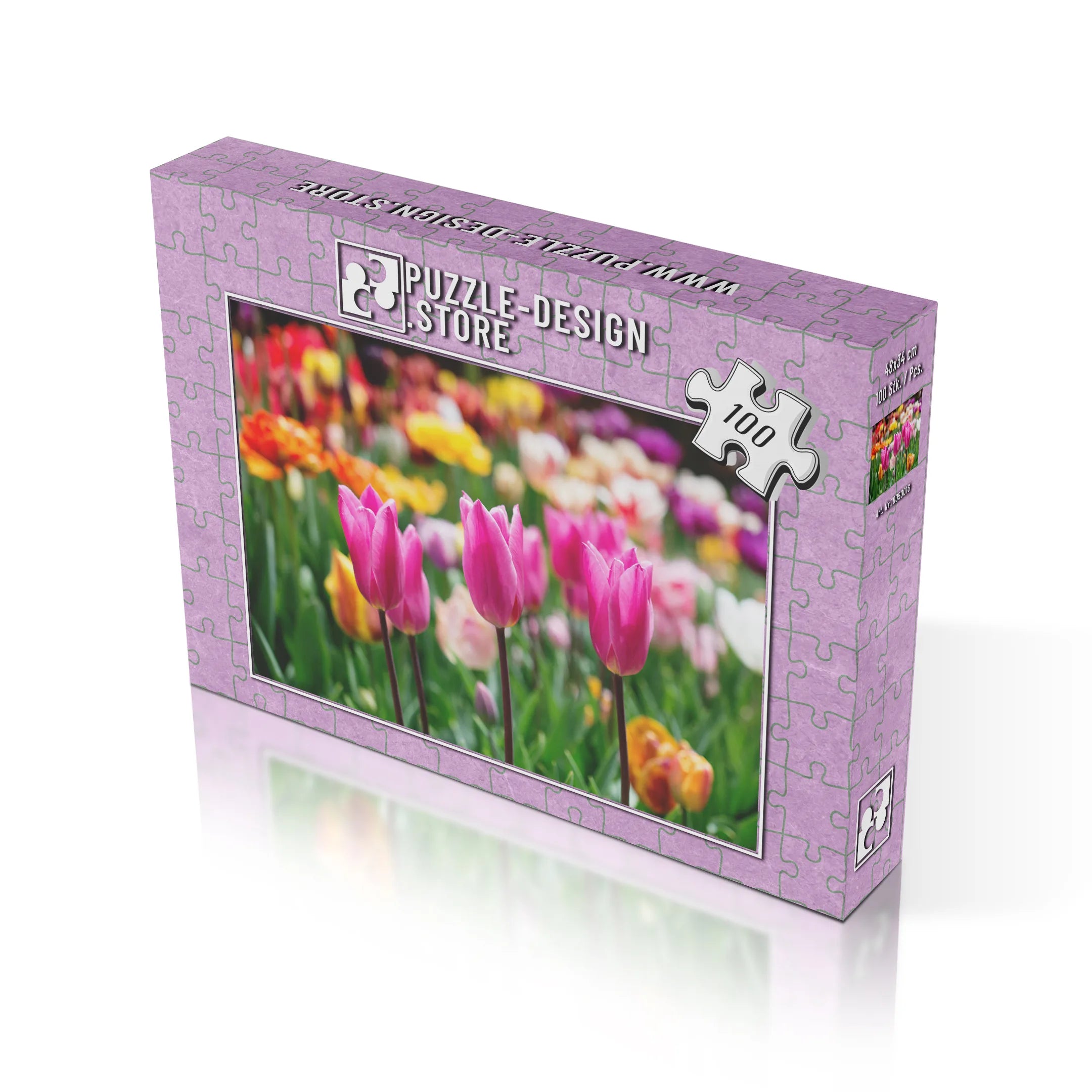 Pinkfarbene Tulpenpracht