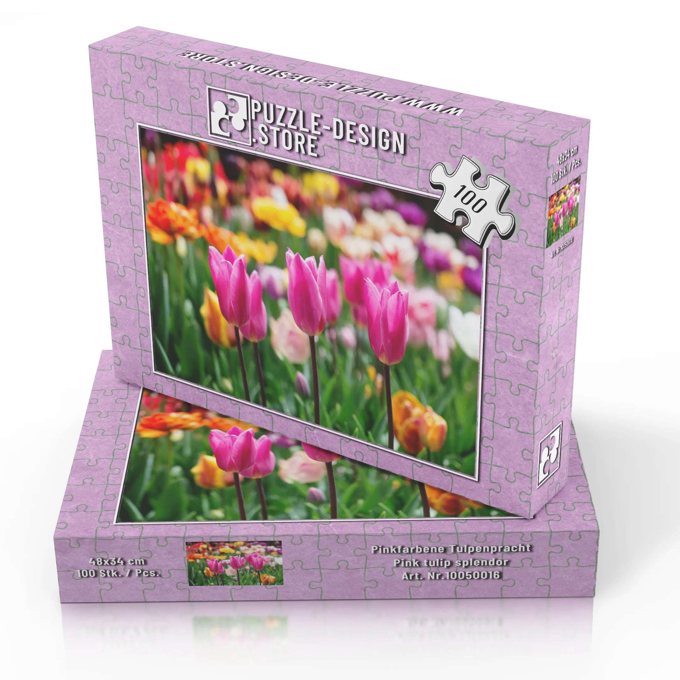 Pinkfarbene Tulpenpracht