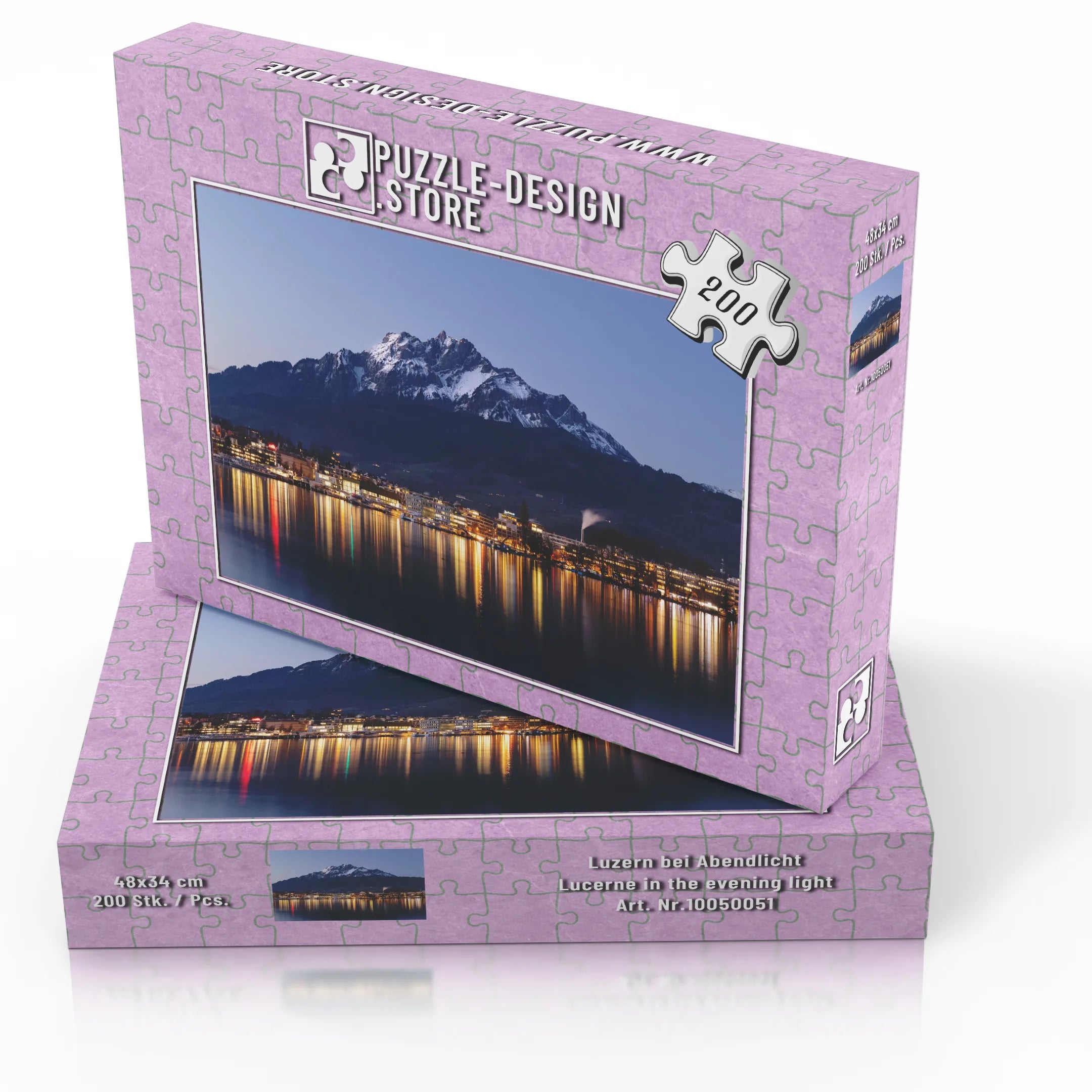 Luzern bei Abendlicht