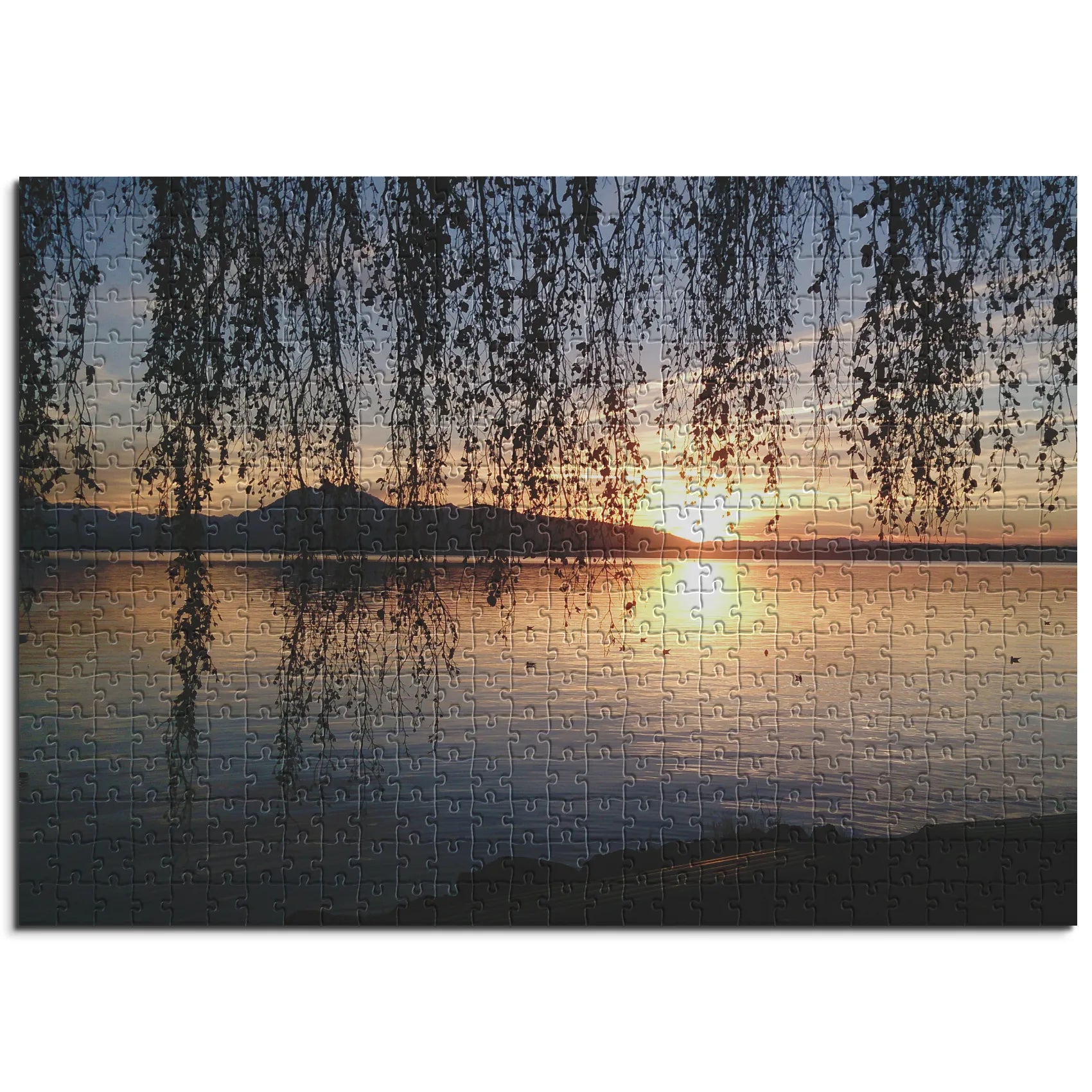 Sonnenuntergang am See