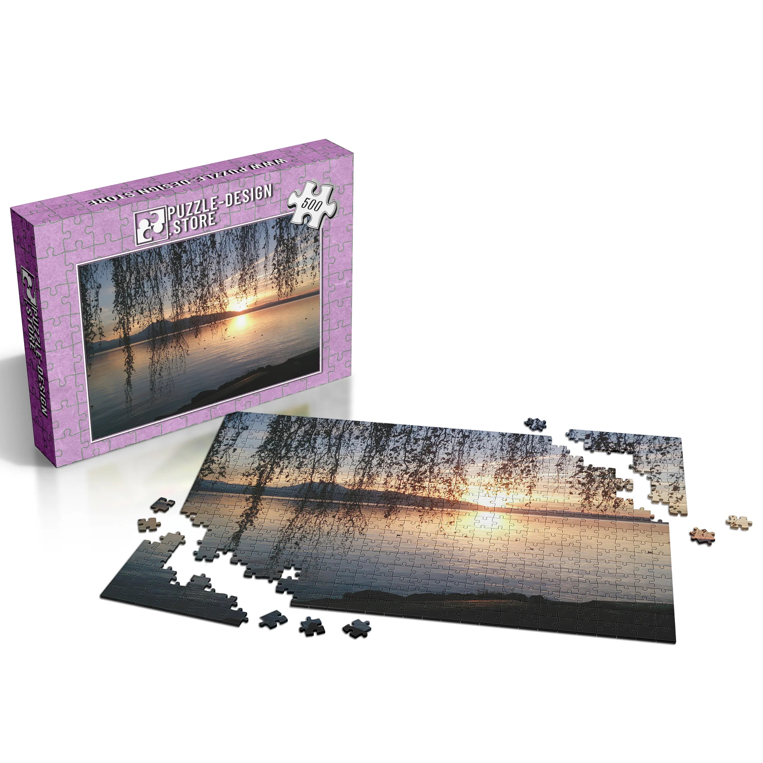 Sonnenuntergang am See