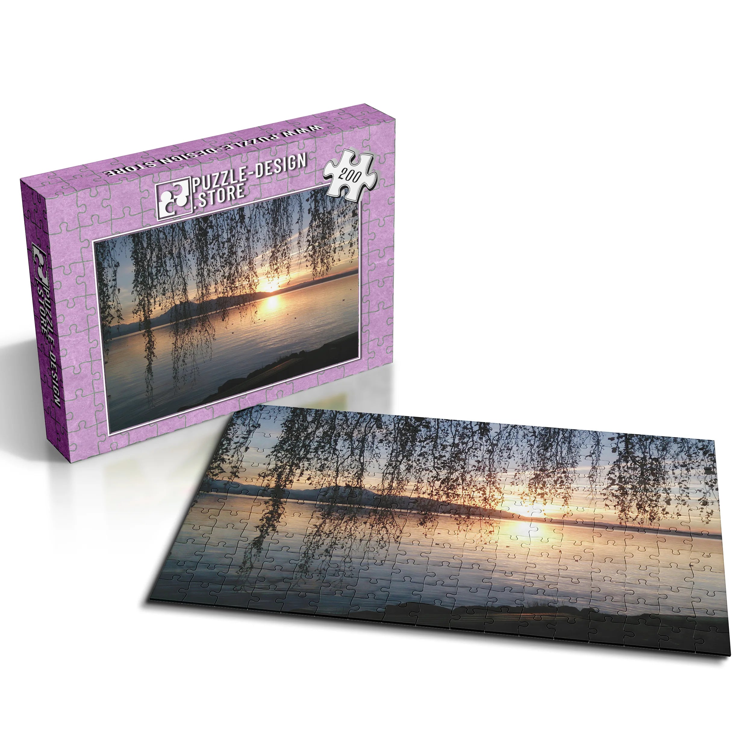 Sonnenuntergang am See