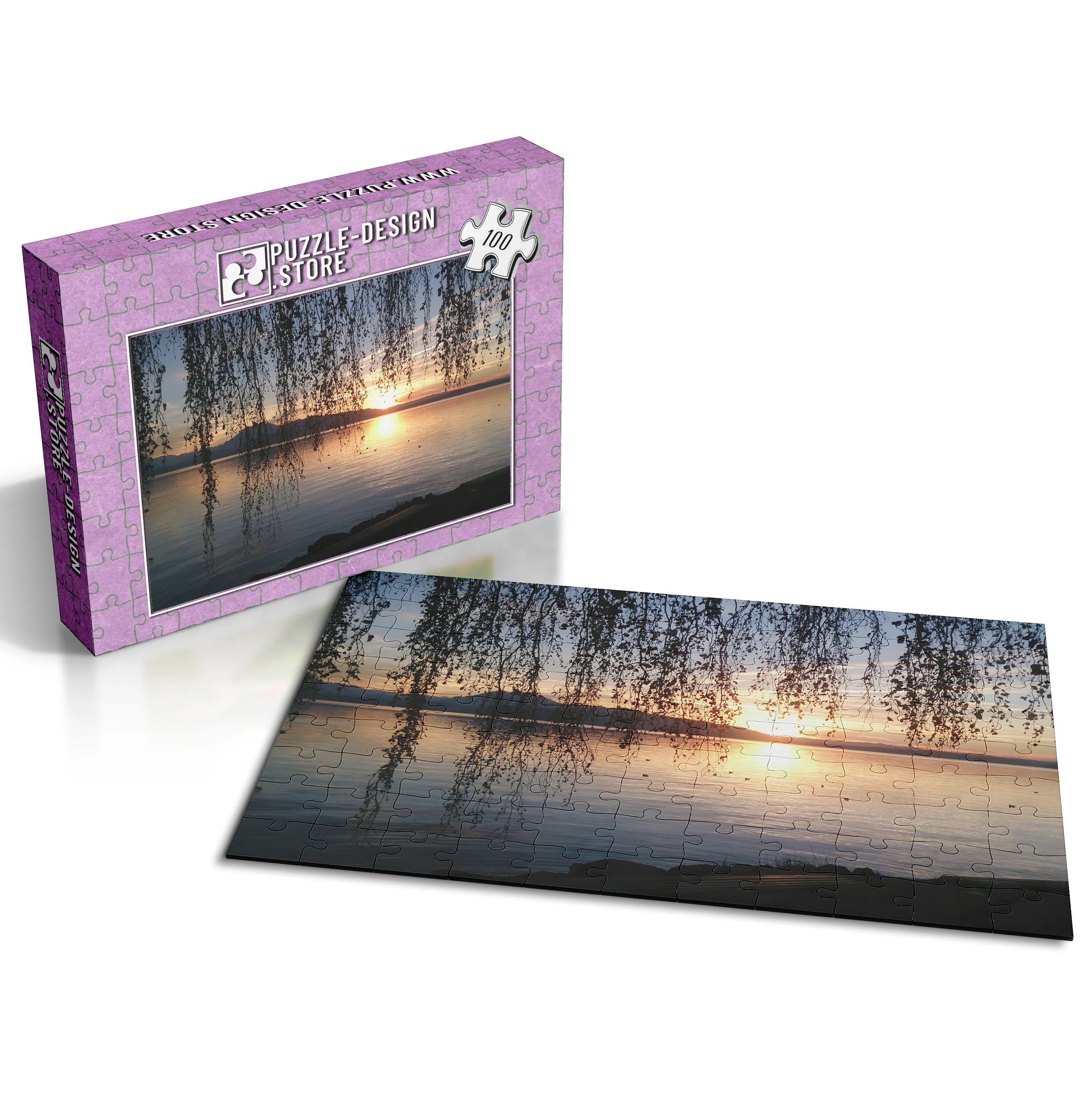 Sonnenuntergang am See