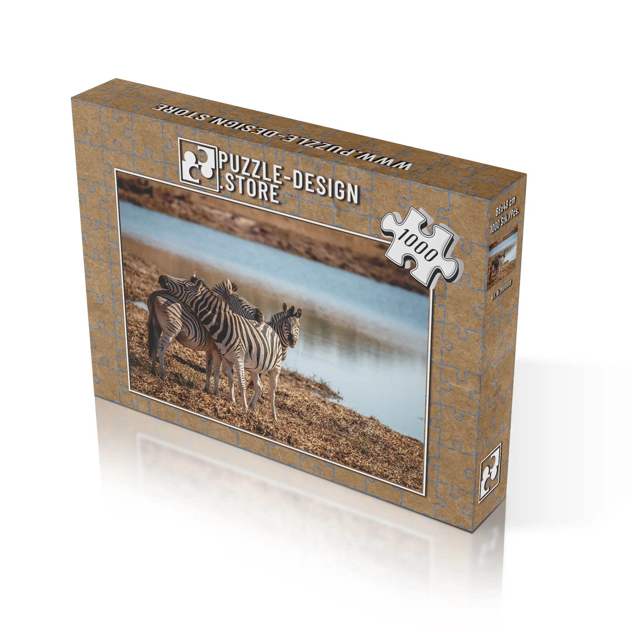 Zebras am Wasserloch