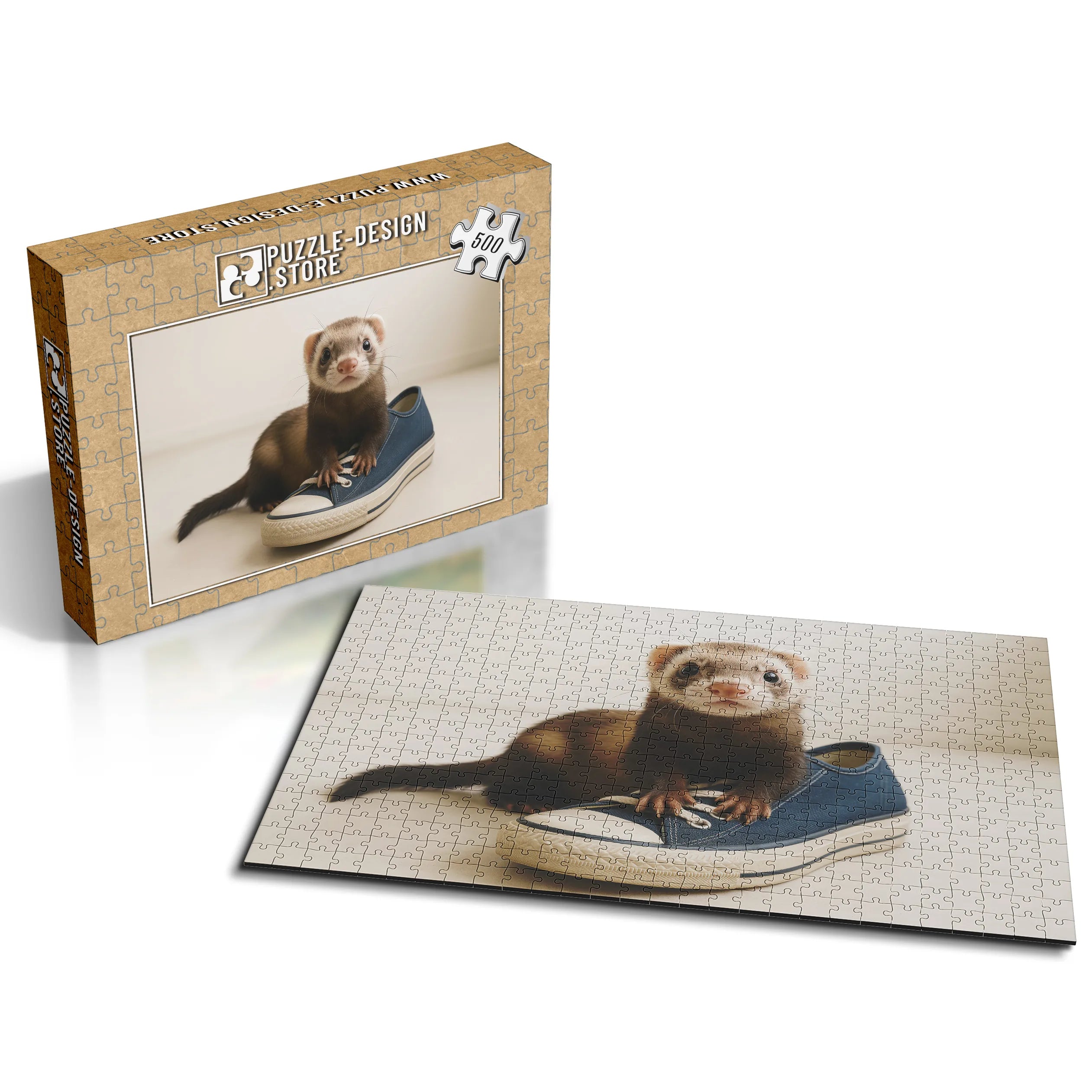 Frecher Frettchenblick