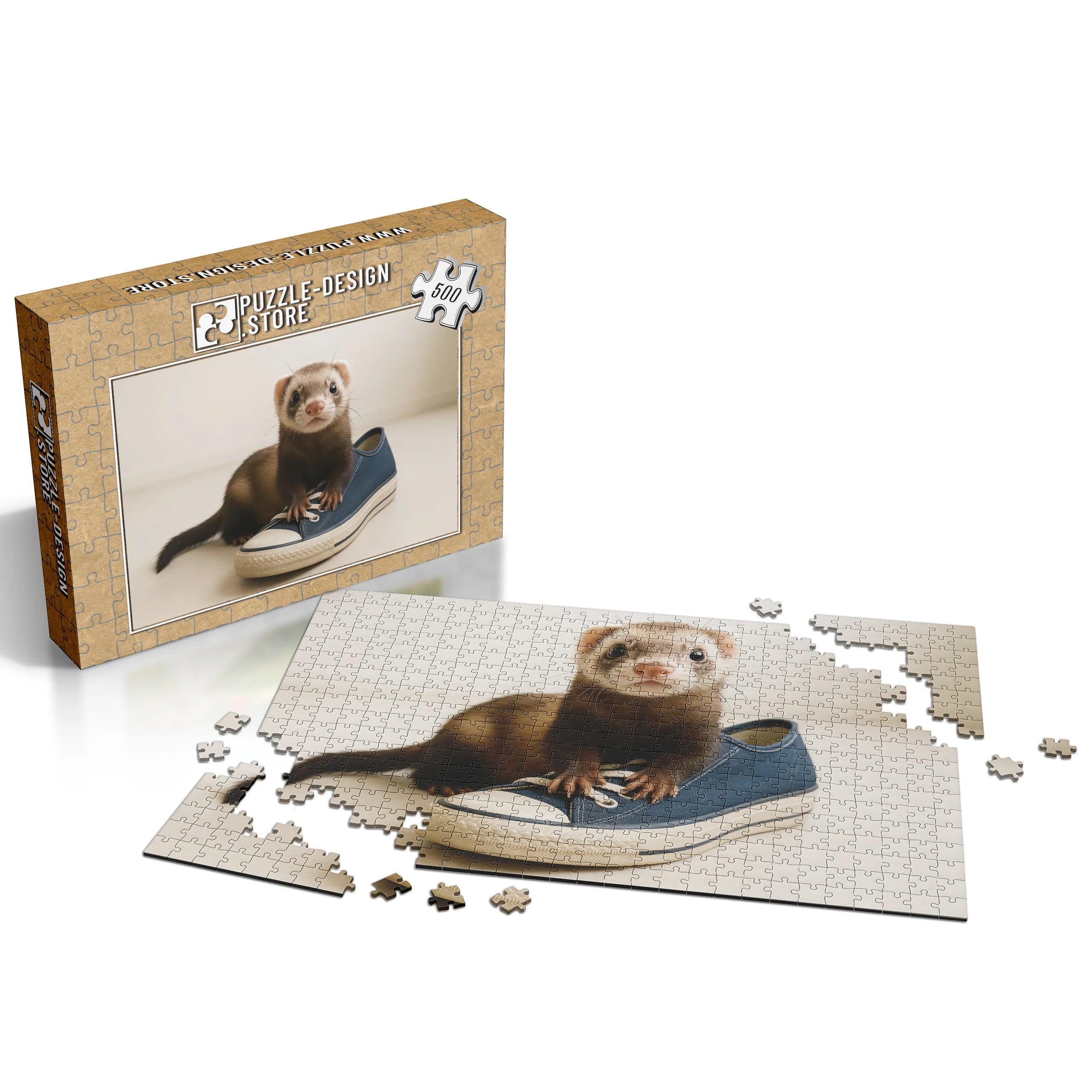 Frecher Frettchenblick