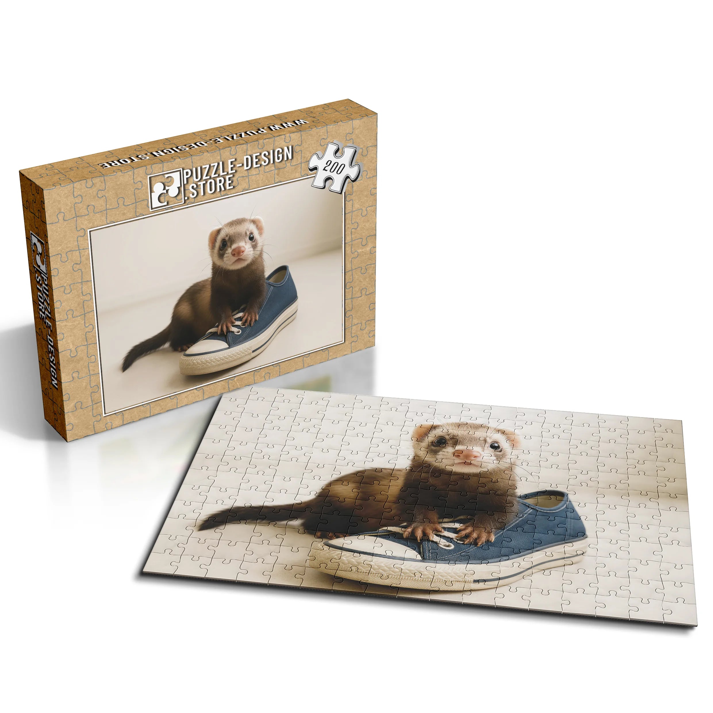 Frecher Frettchenblick