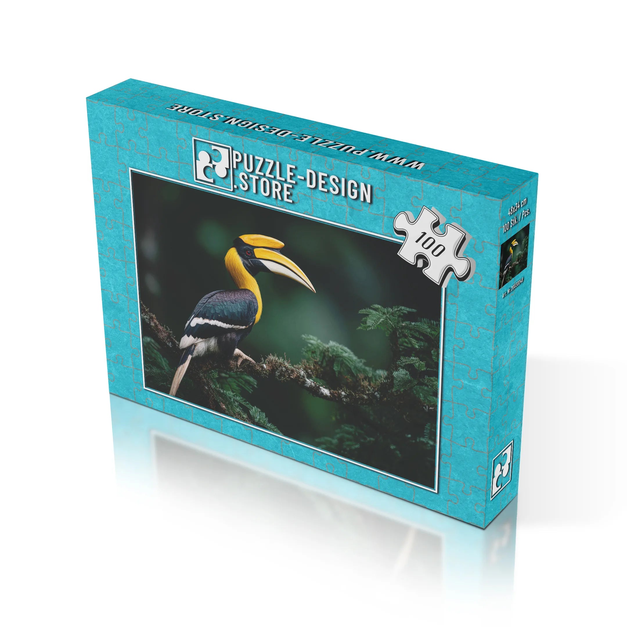 Exotischer Hornvogel