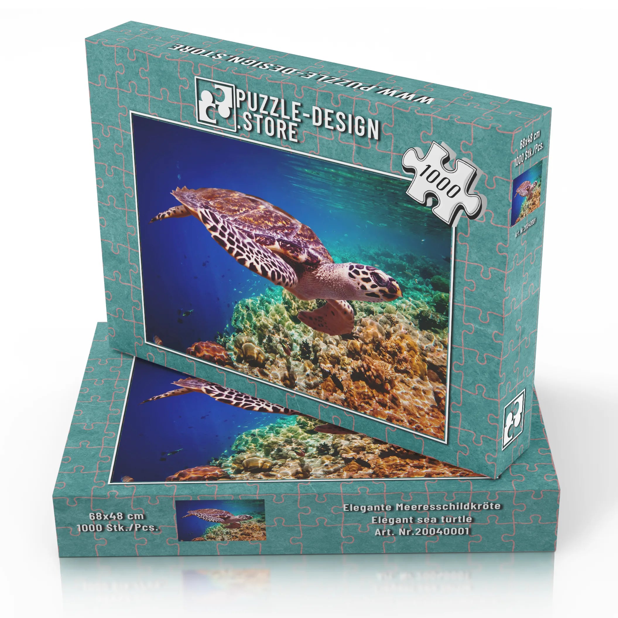 Elegante Meeresschildkröte