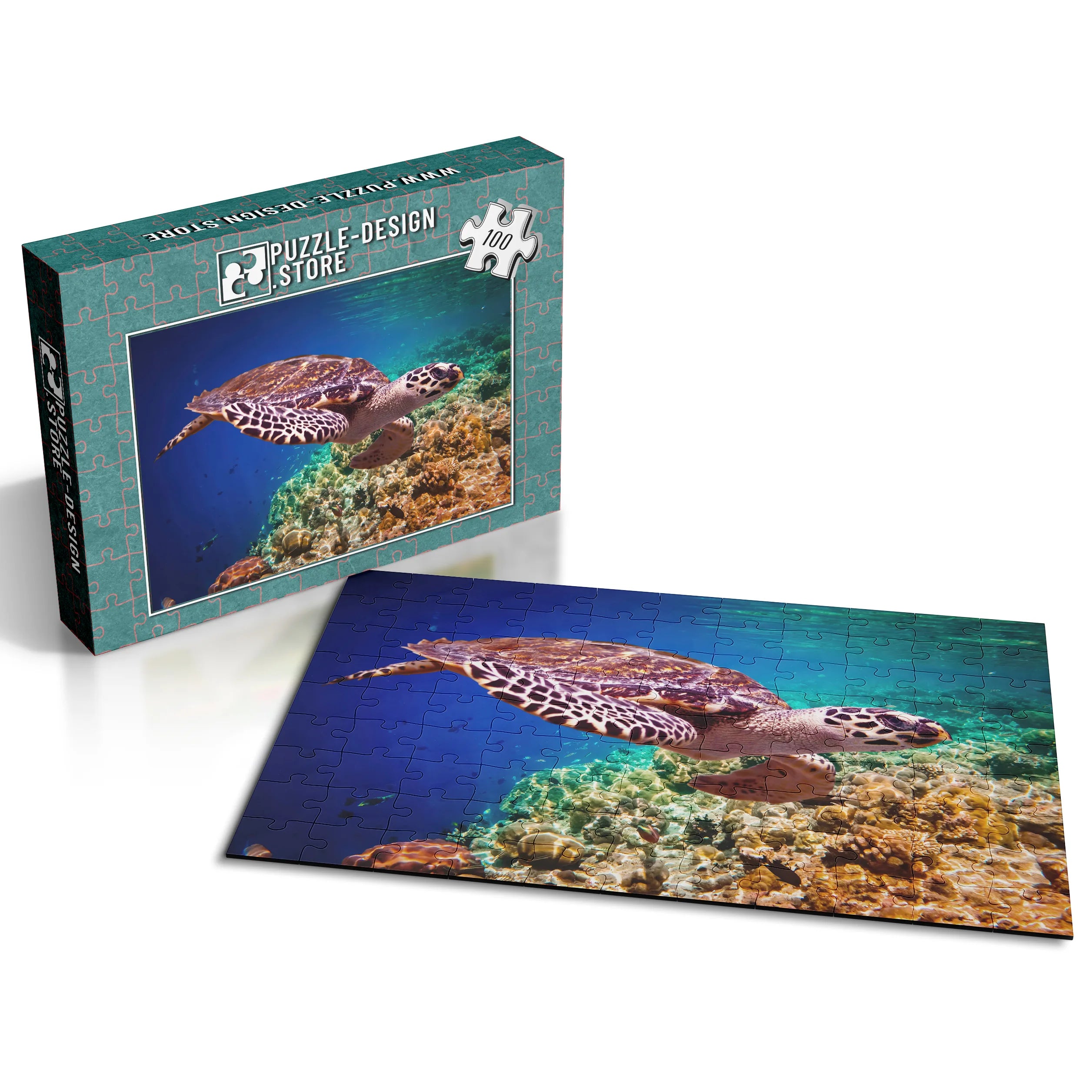 Elegante Meeresschildkröte