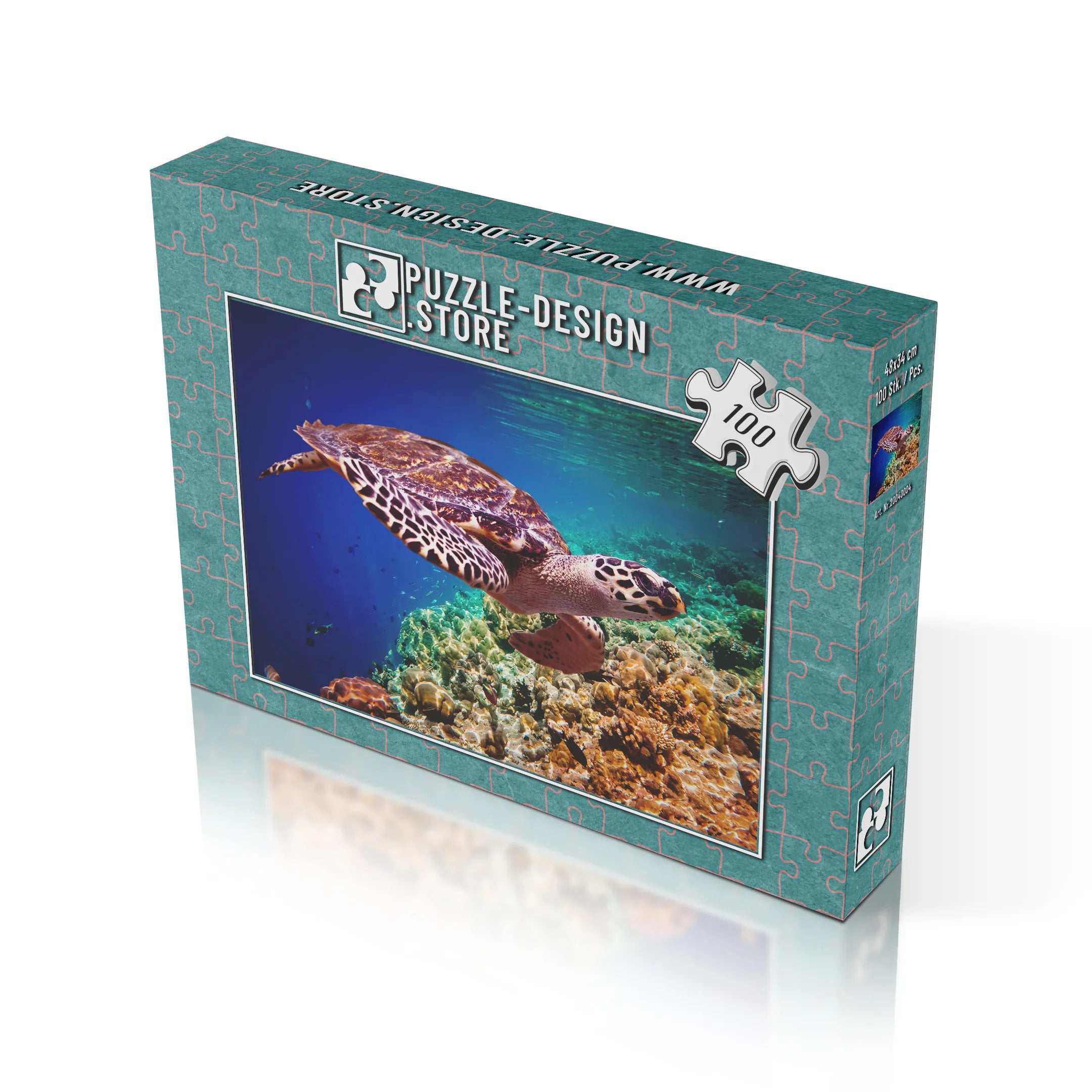 Elegante Meeresschildkröte