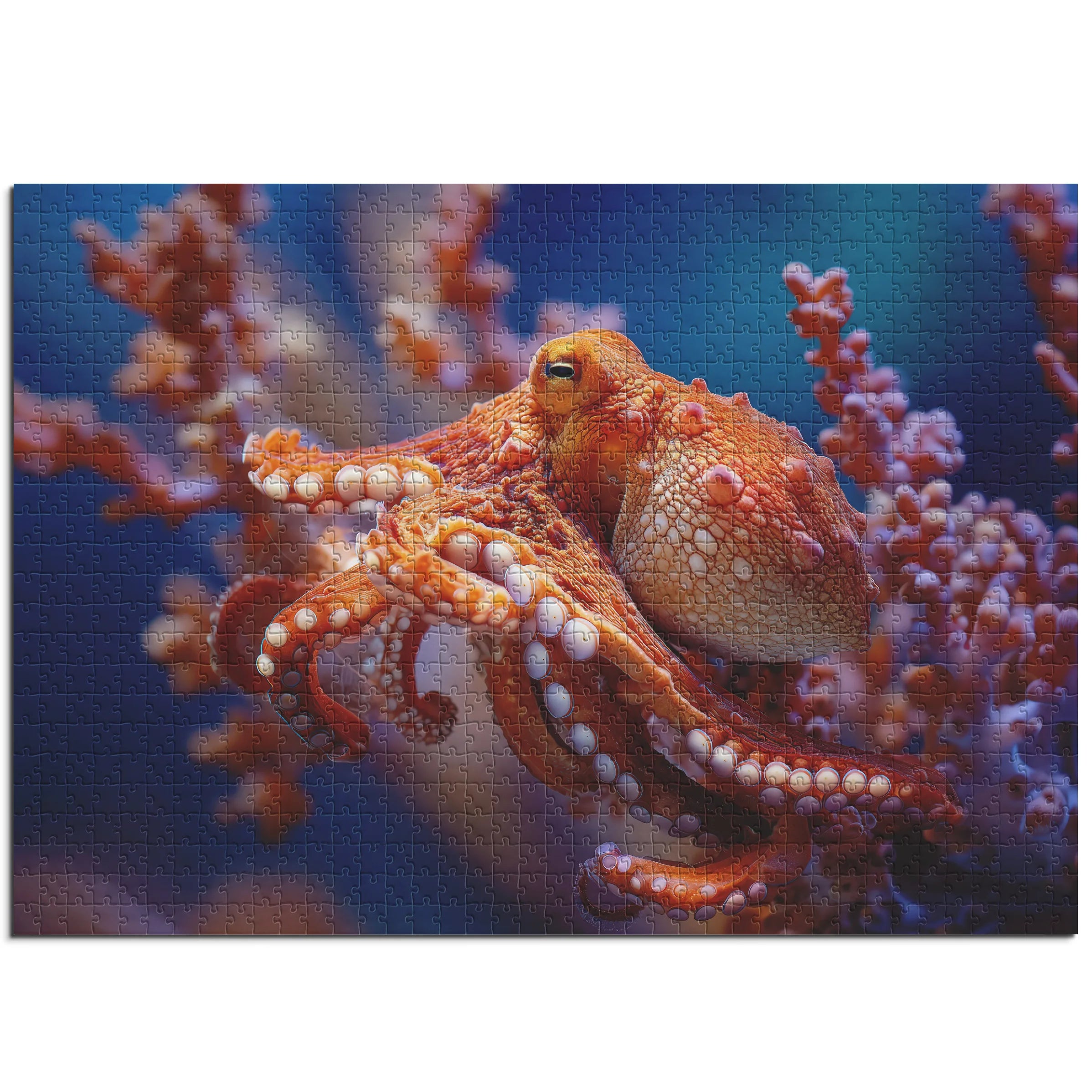Lebhafter Oktopus