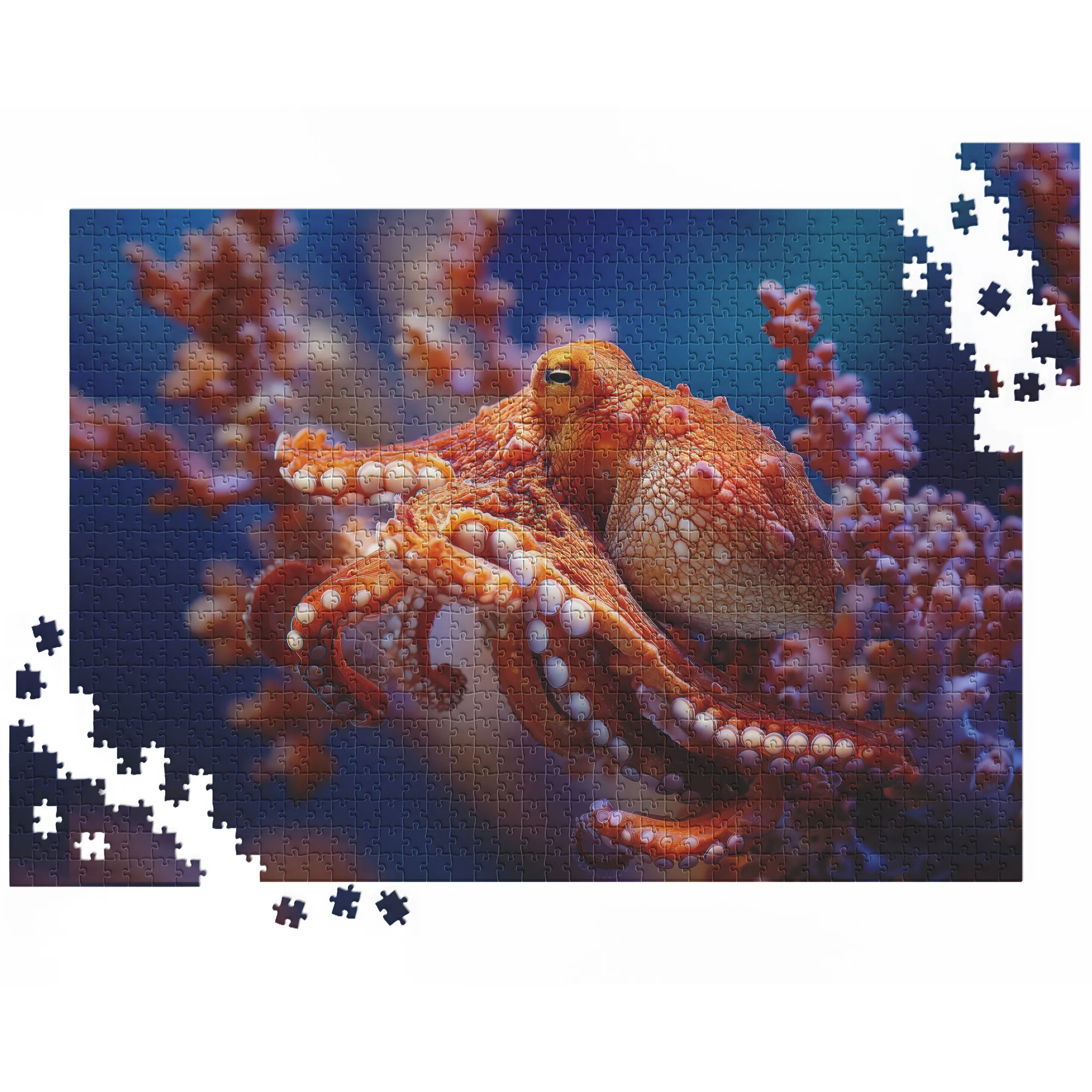 Lebhafter Oktopus