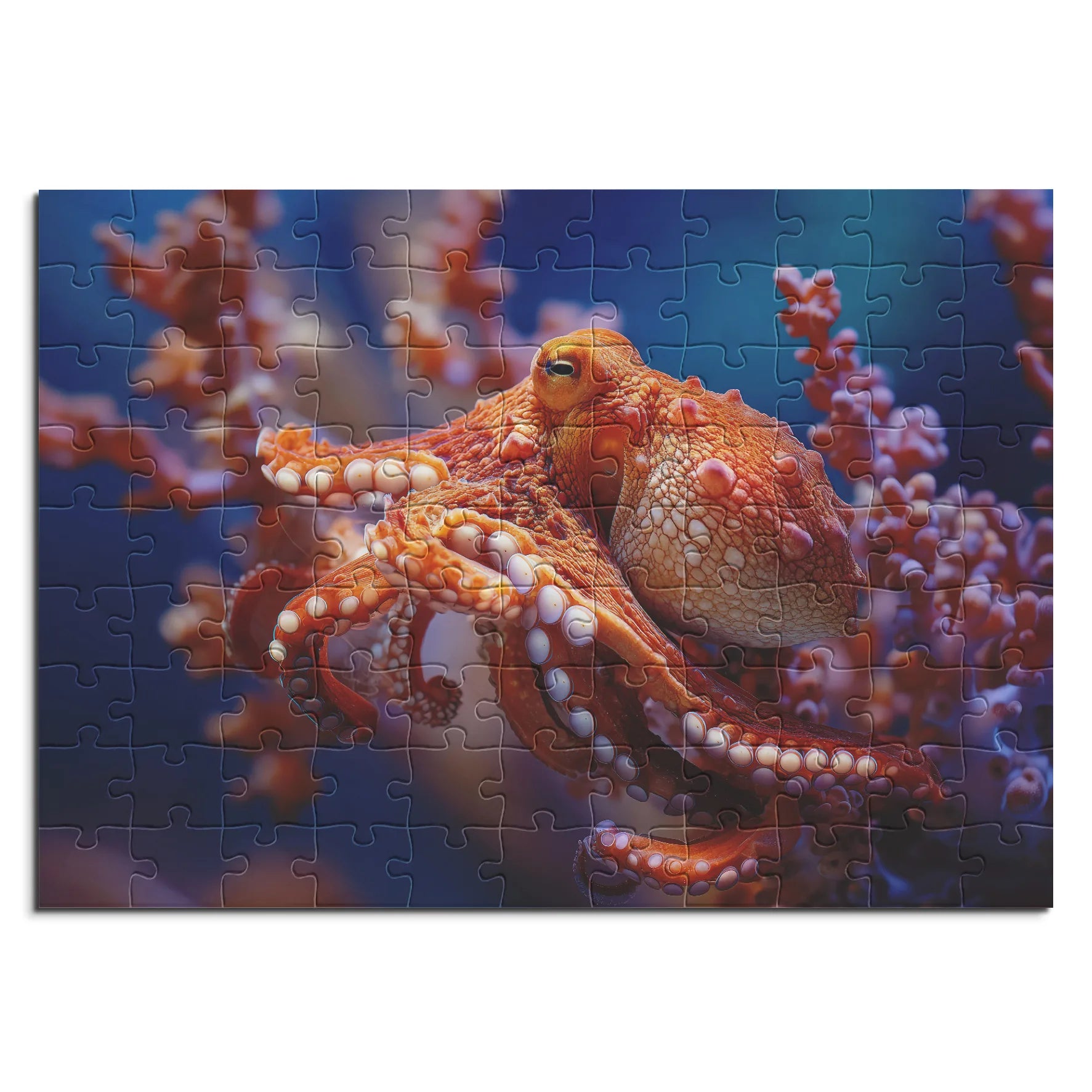 Lebhafter Oktopus