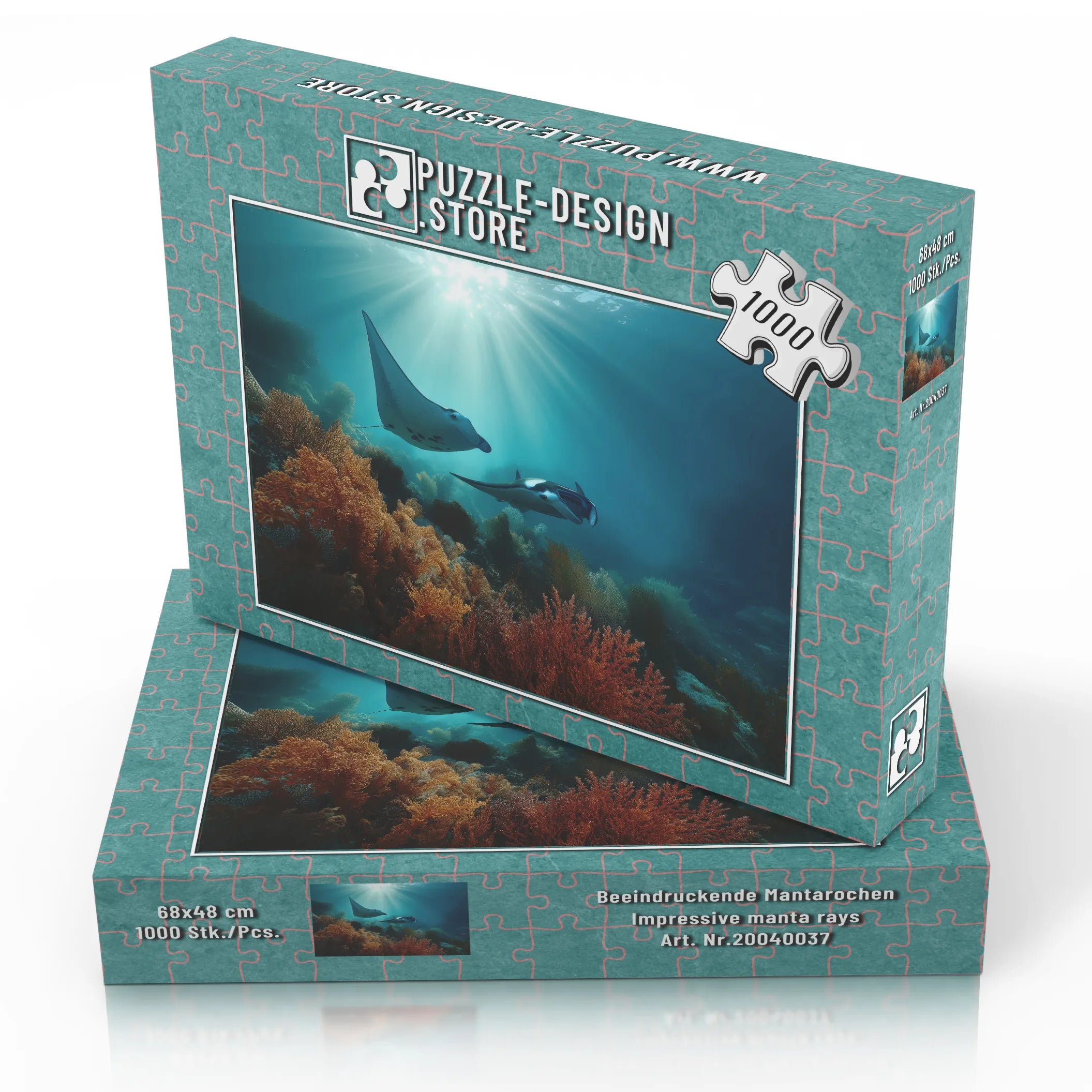 Beeindruckende Mantarochen