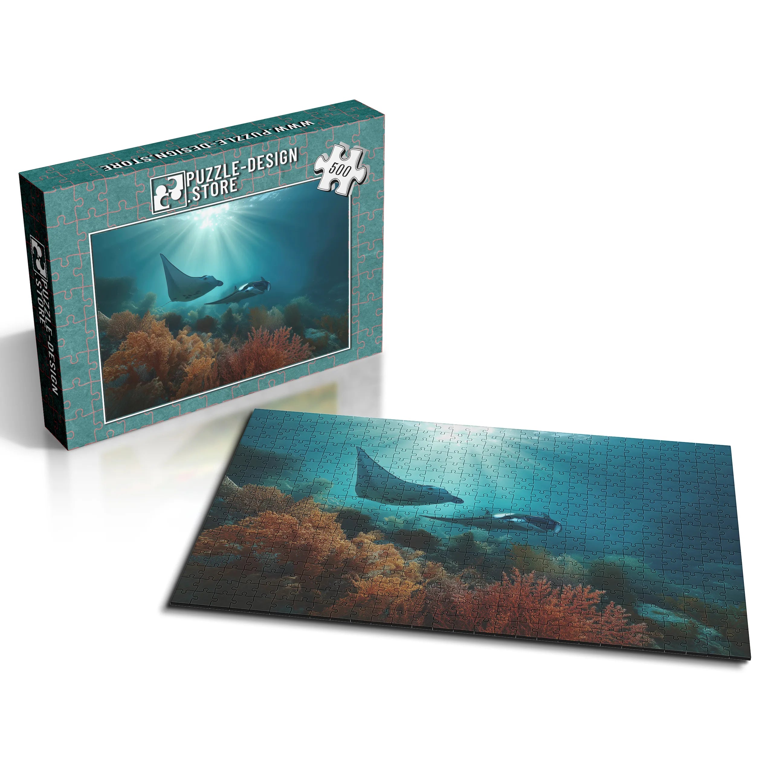 Beeindruckende Mantarochen