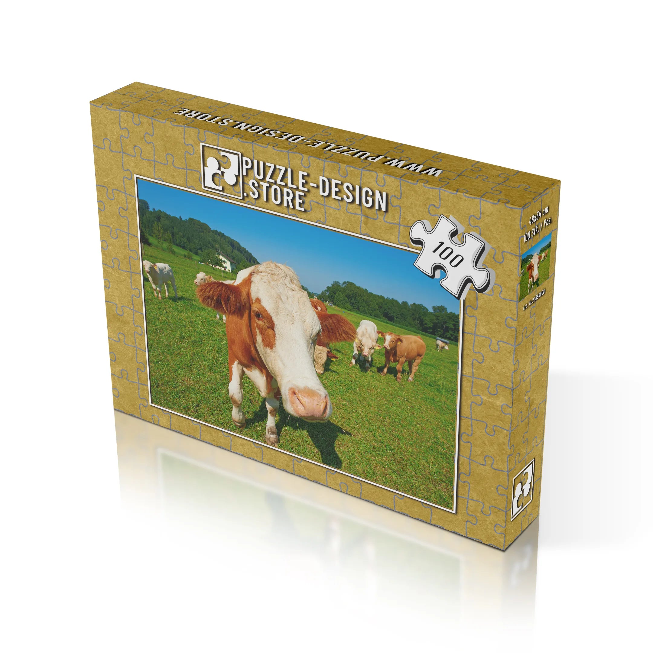 Troupeau de vaches curieux