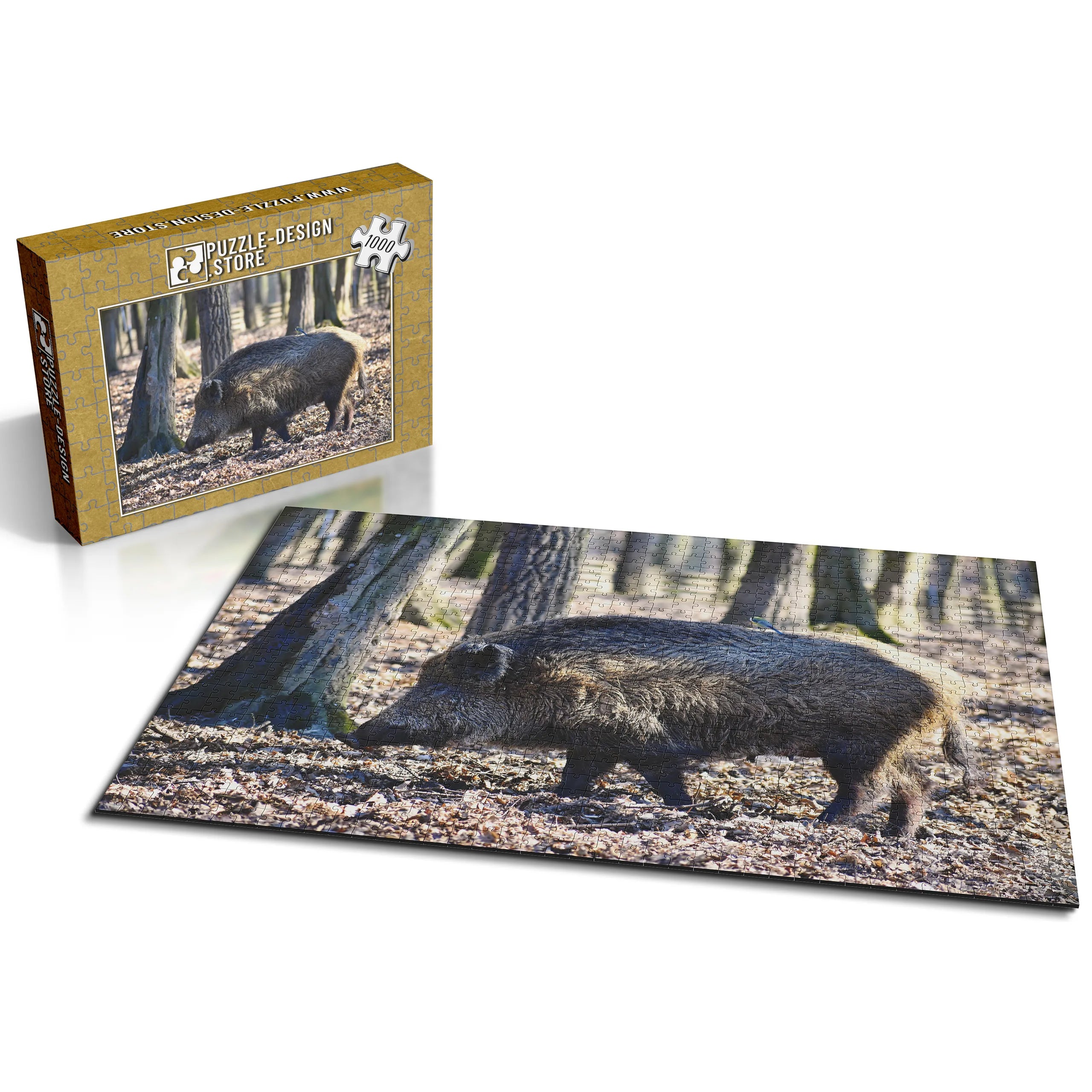 Wildschwein im Wald