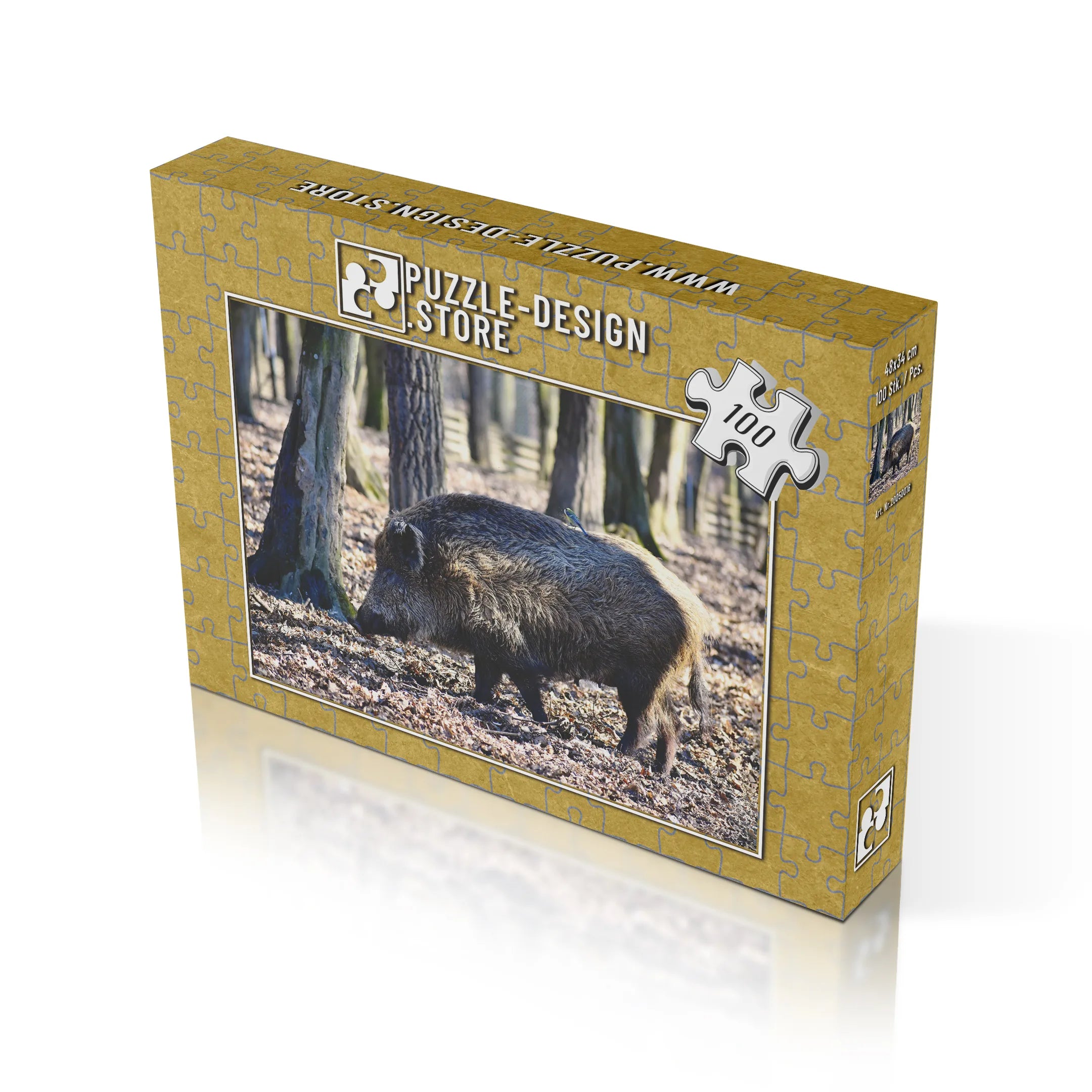 Wildschwein im Wald