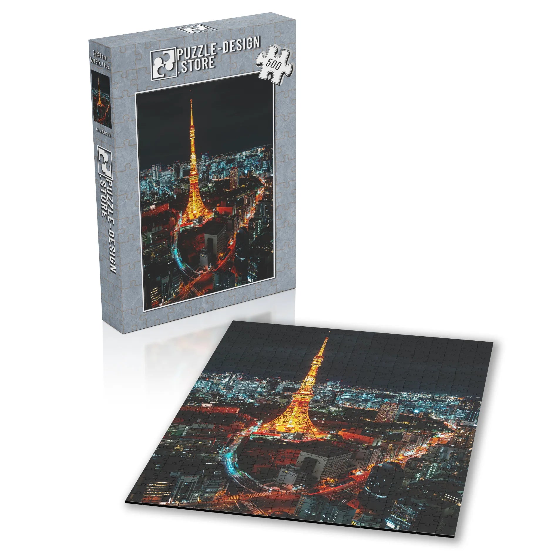 Nuit à la Tour de Tokyo