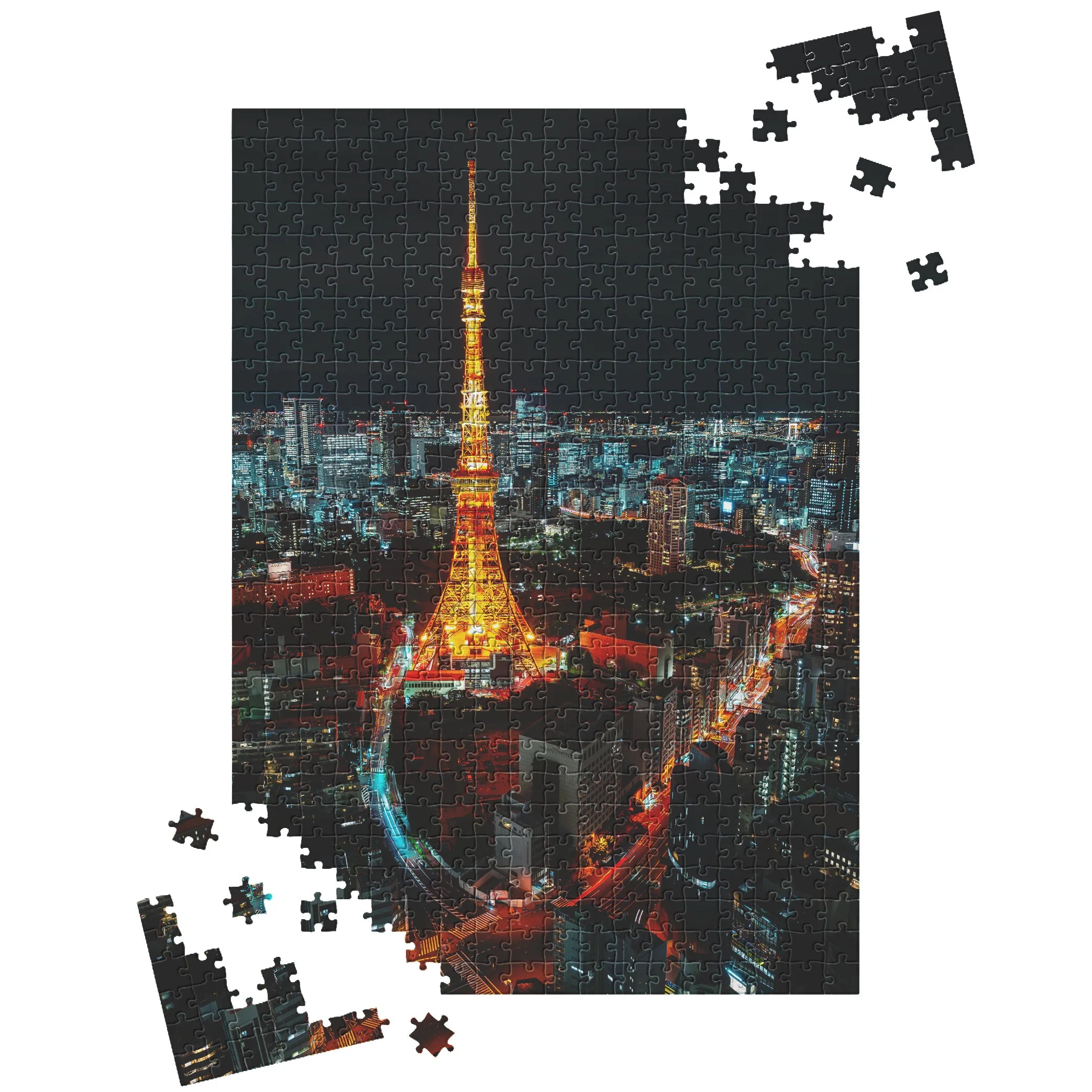 Nuit à la Tour de Tokyo