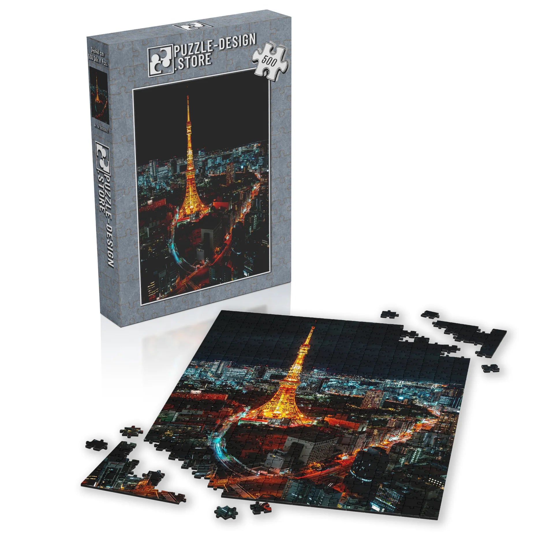 Nuit à la Tour de Tokyo