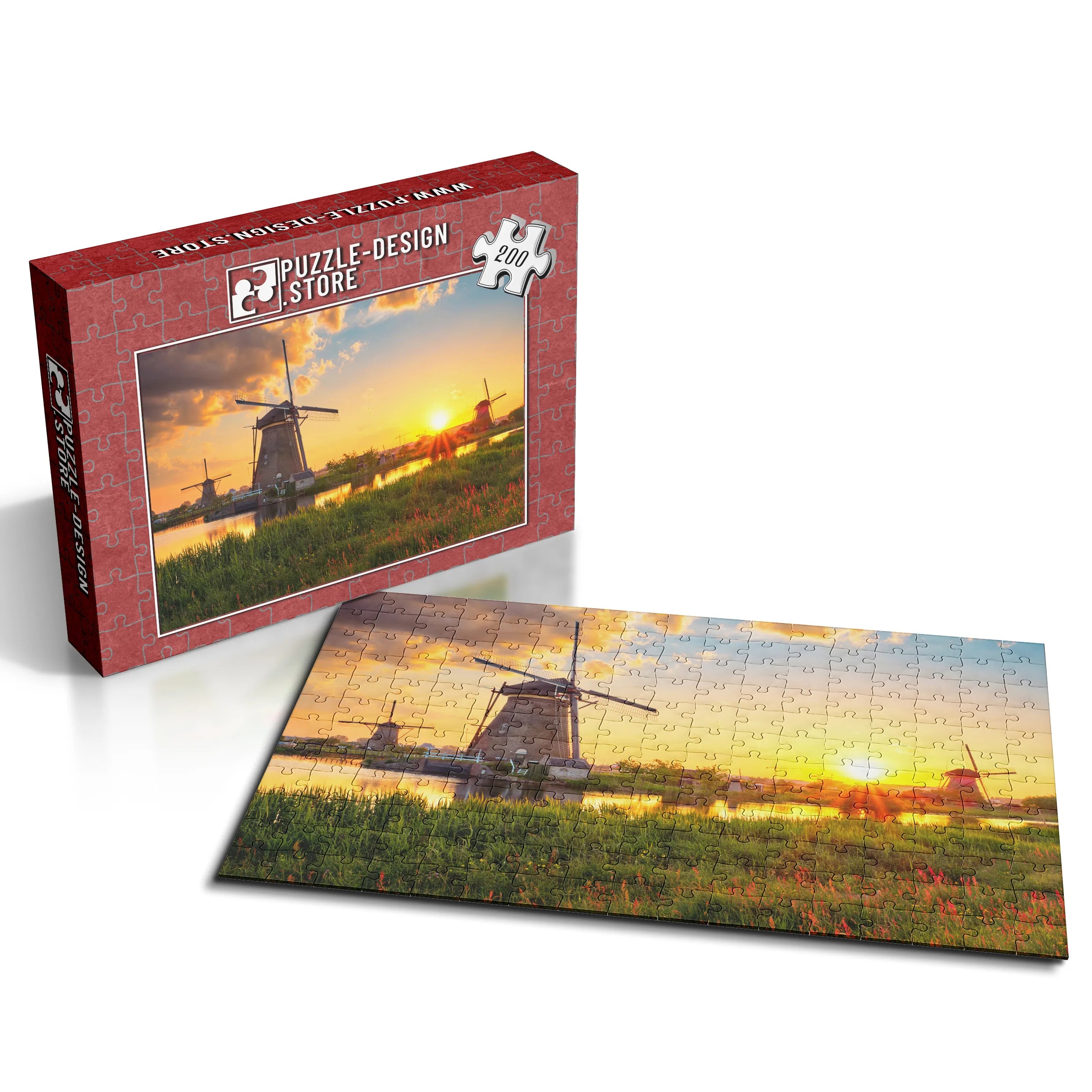 Windmühlen von Kinderdijk