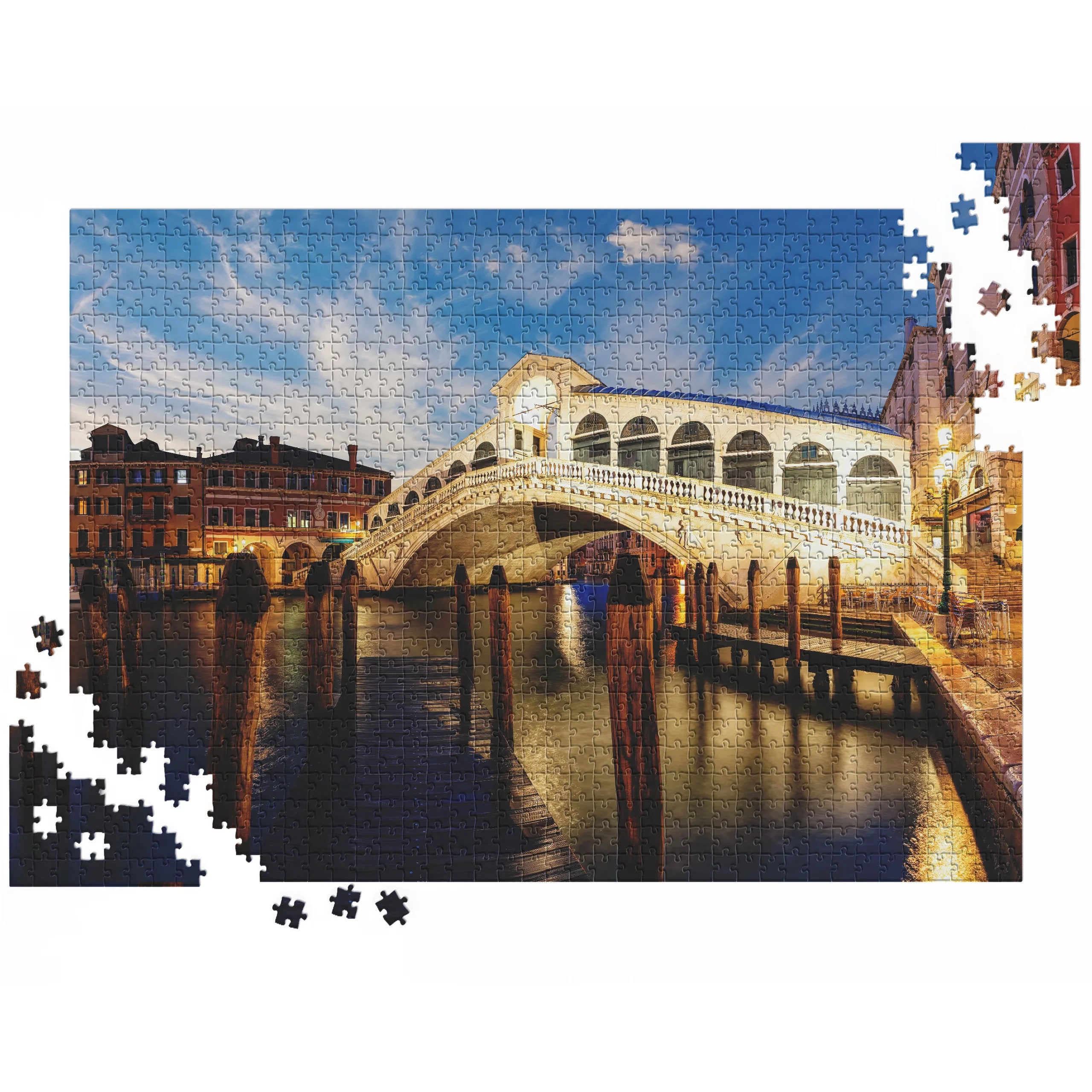 Rialtobrücke in Venedig