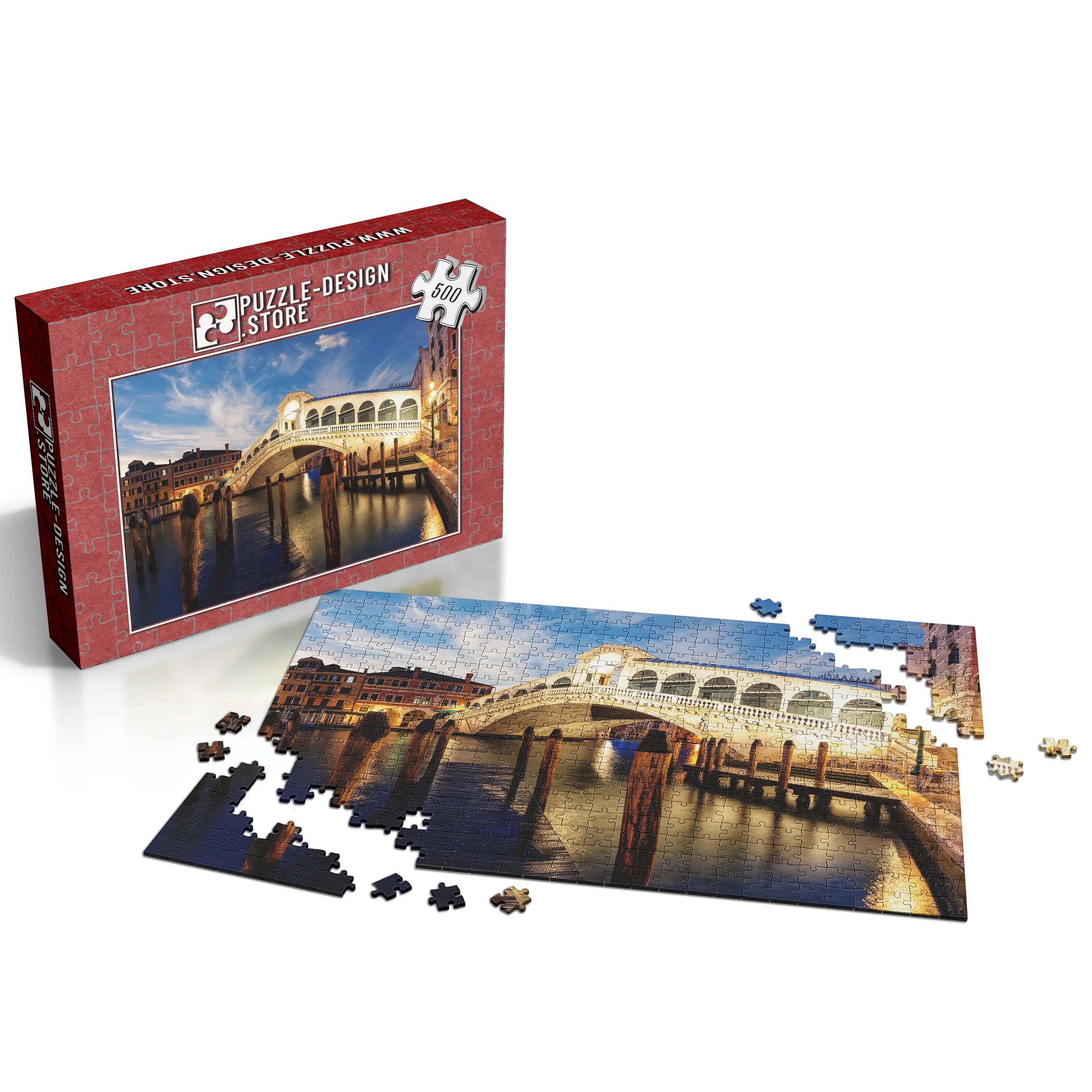 Rialtobrücke in Venedig