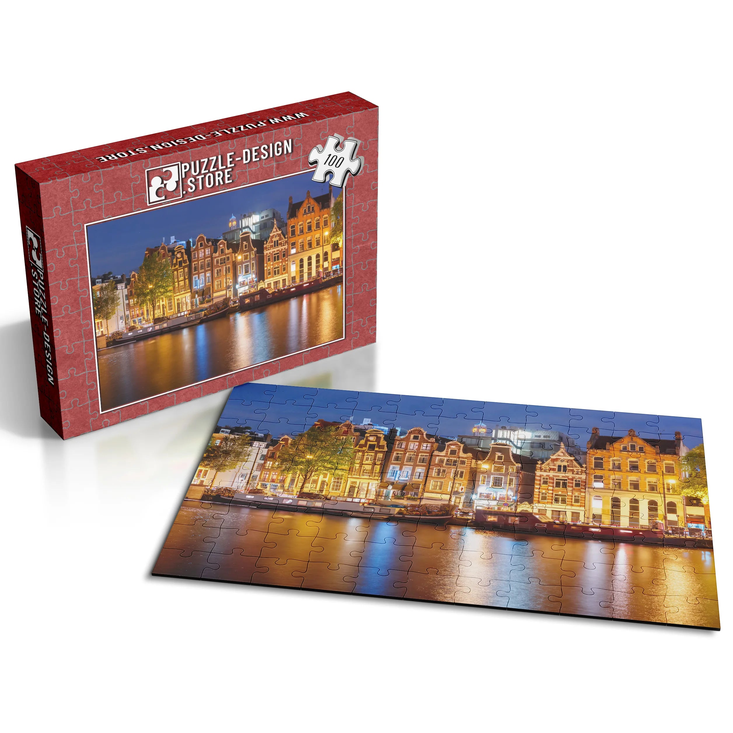 Grachtenhäuser in Amsterdam