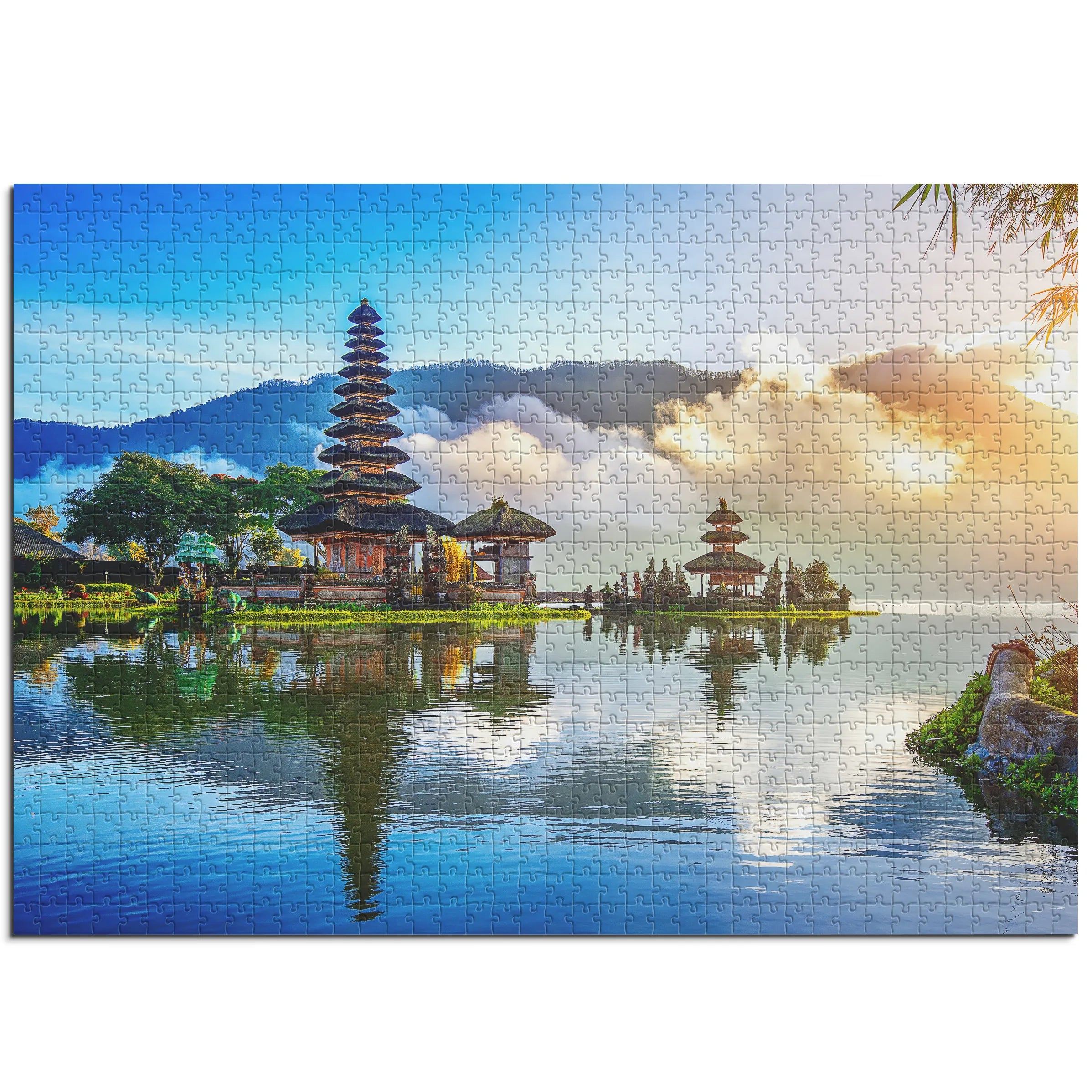 Bali Tempel Morgenstimmung