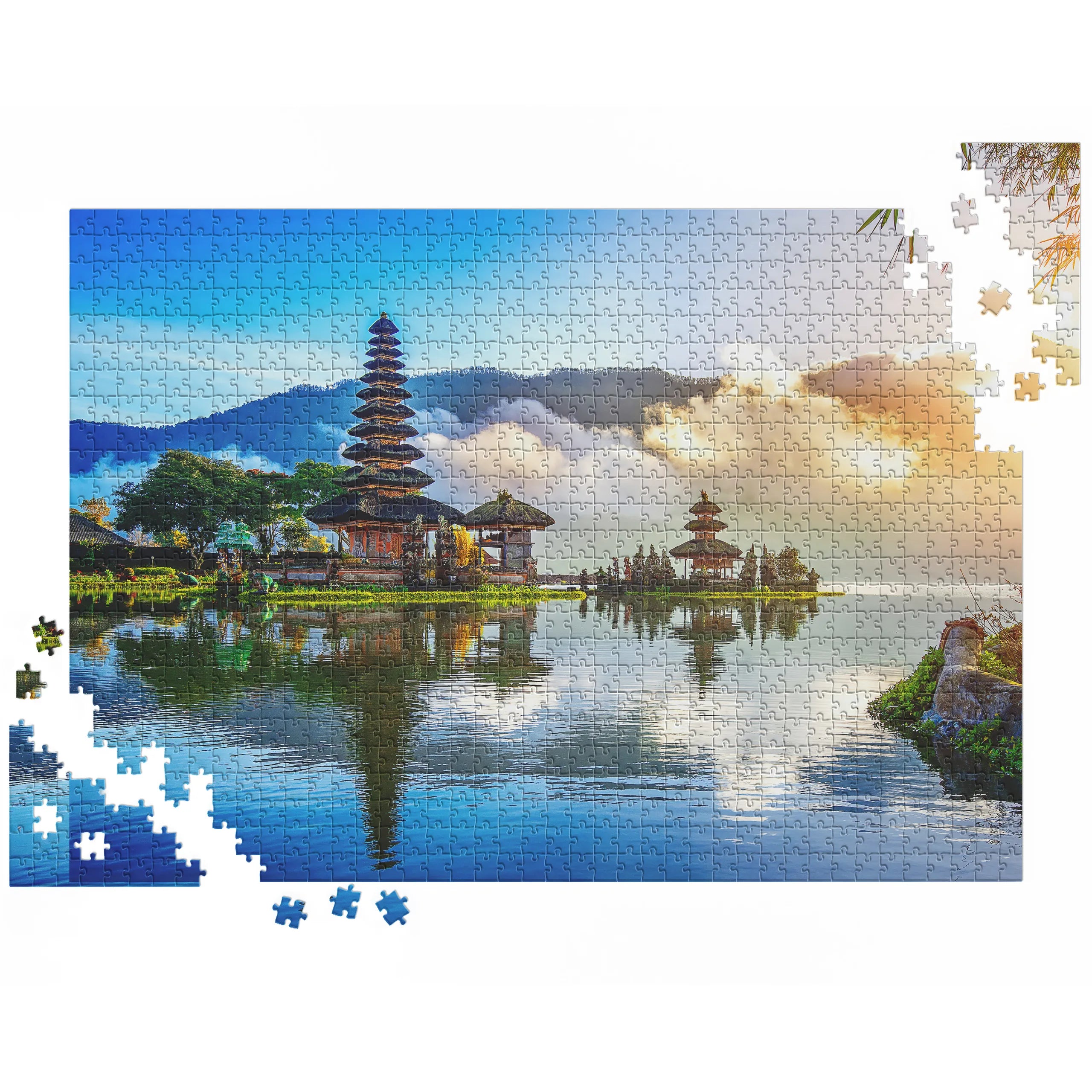 Bali Tempel Morgenstimmung