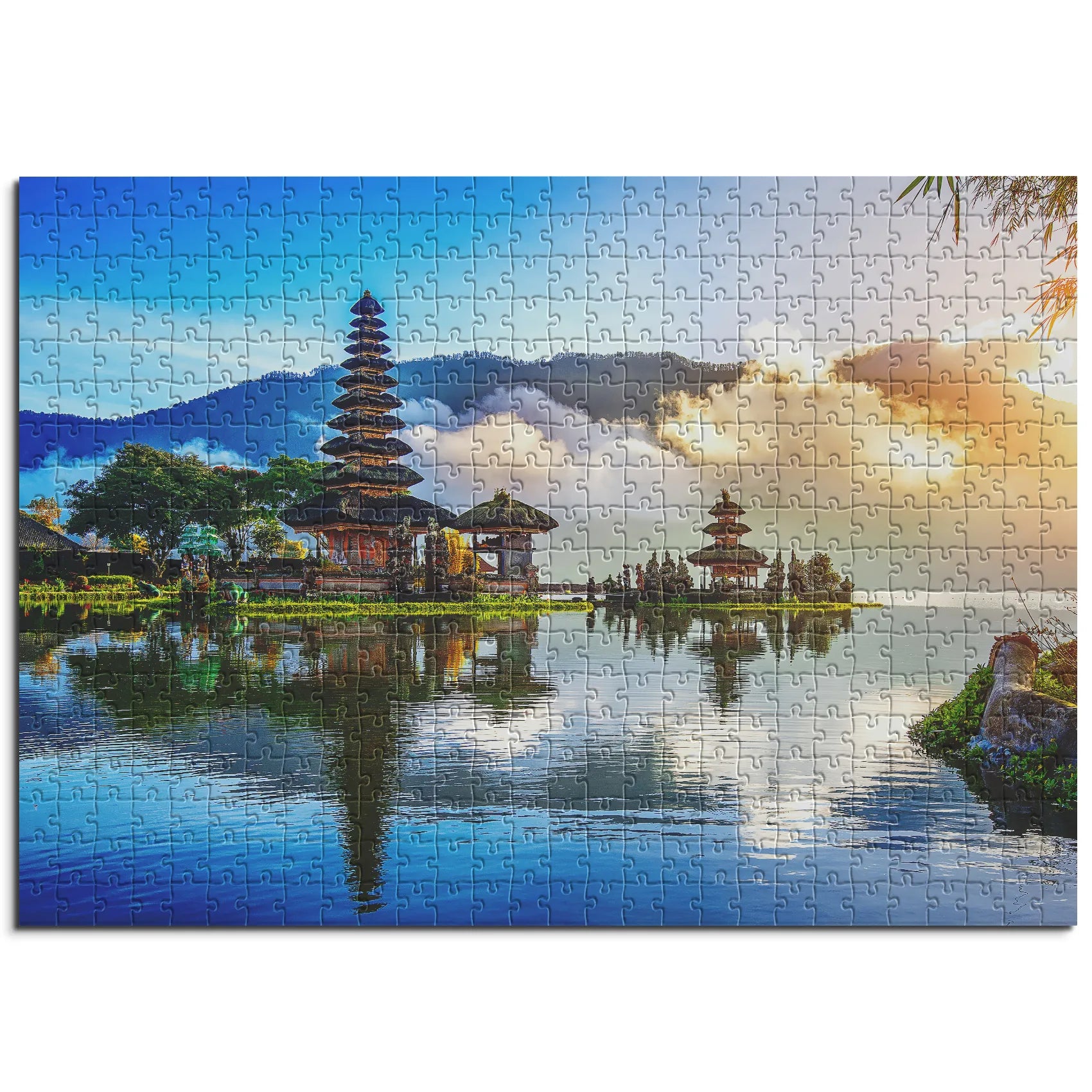 Bali Tempel Morgenstimmung