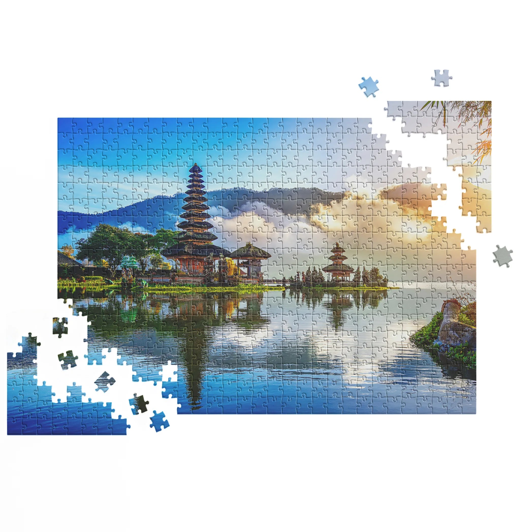 Bali Tempel Morgenstimmung